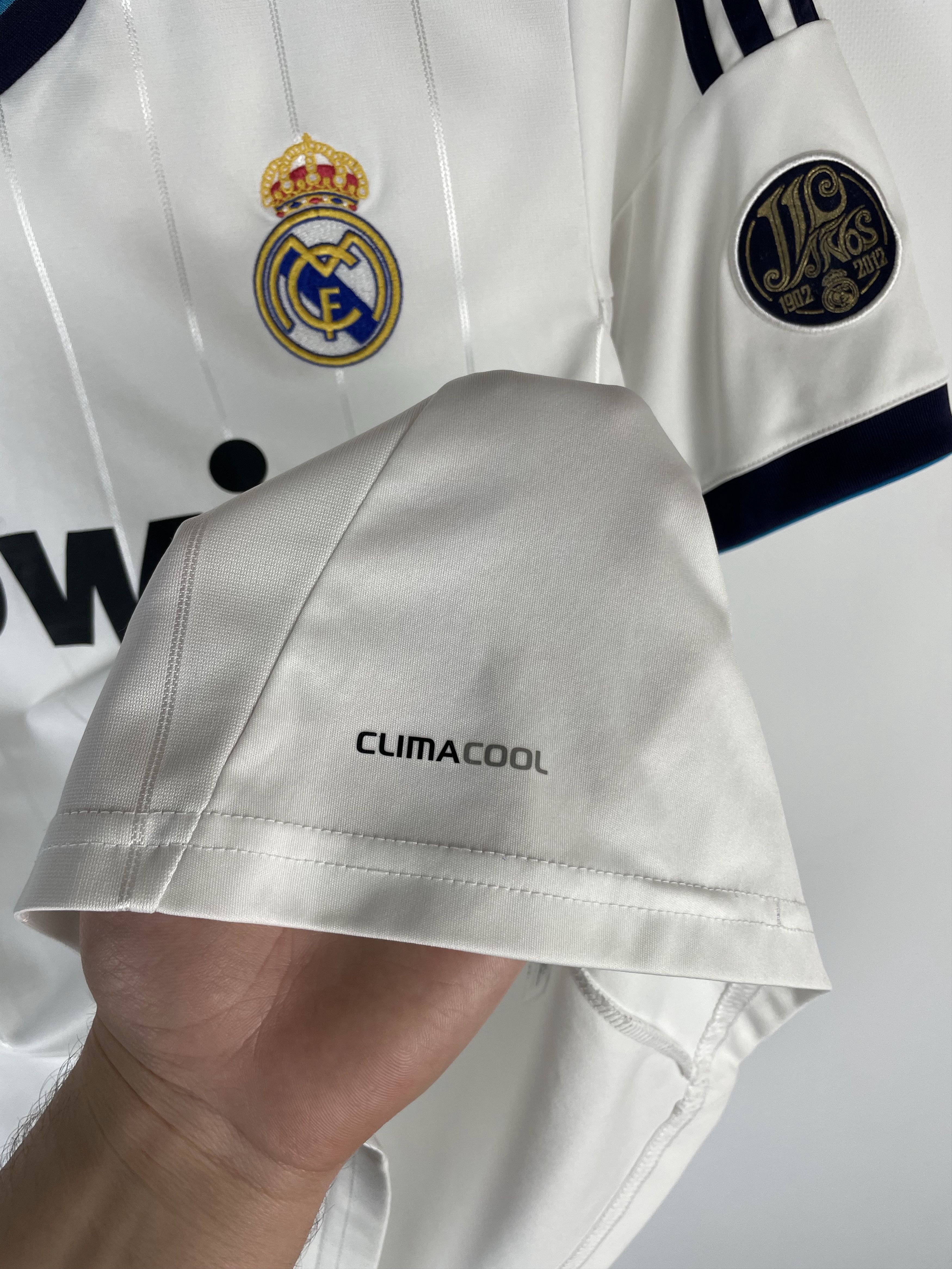 Adidas × Vintage Men's Adidas Real Madrid 2012-13 Home Soccer Jersey Size US S / EU 44-46 / 1 - 9 Thumbnail