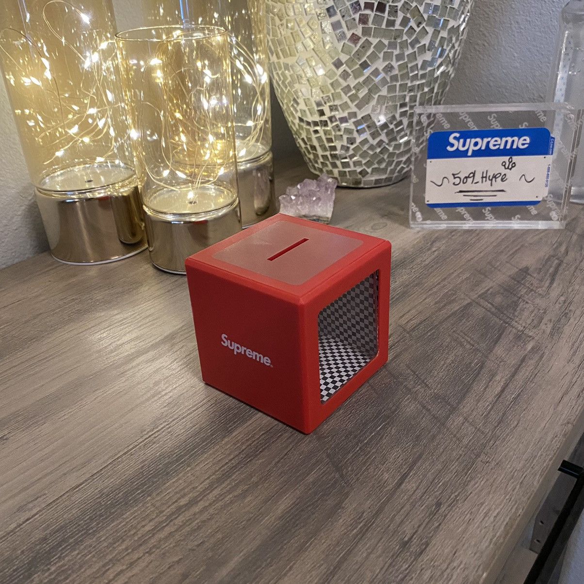 Supreme Supreme Ceramic Dice Coin Bank | Grailed