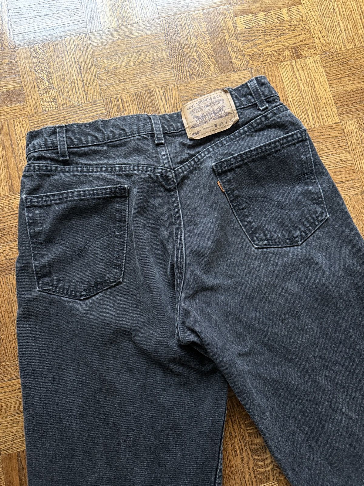 Vintage 90s Levi's Orange Tab 550 Relaxed Fit Jeans
