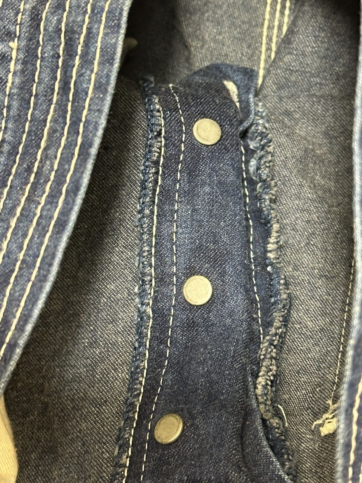 Sassafras Sassafras Japanese gardener denim work pants. Size US 33 - 14 Thumbnail