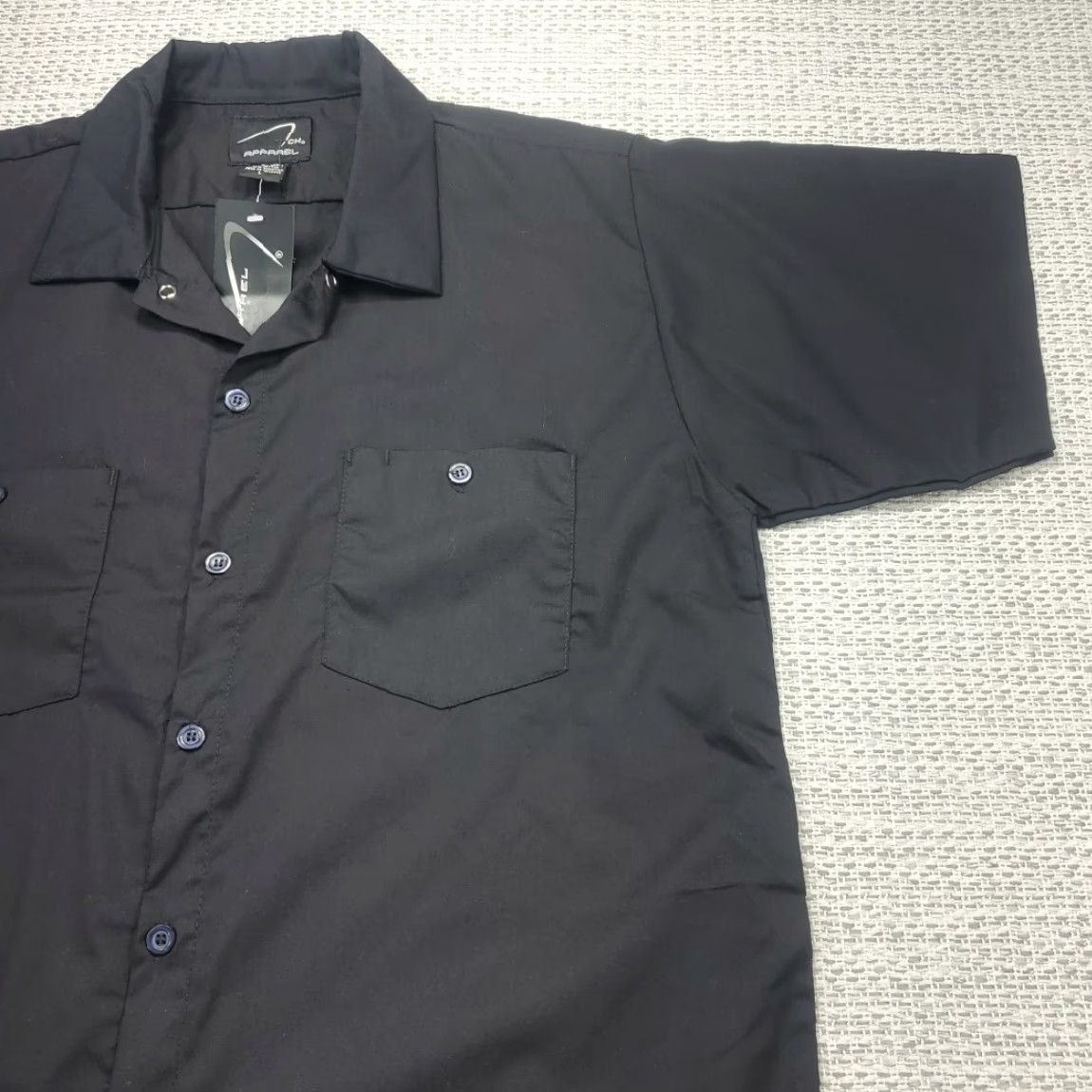 Vintage VINTAGE Laughlin Tattoo Convention Shirt Mens L 2009 Button-Up New Old Stock Black Cotton ACH Apparel Short Sleeve Size US L / EU 52-54 / 3 - 4 Thumbnail