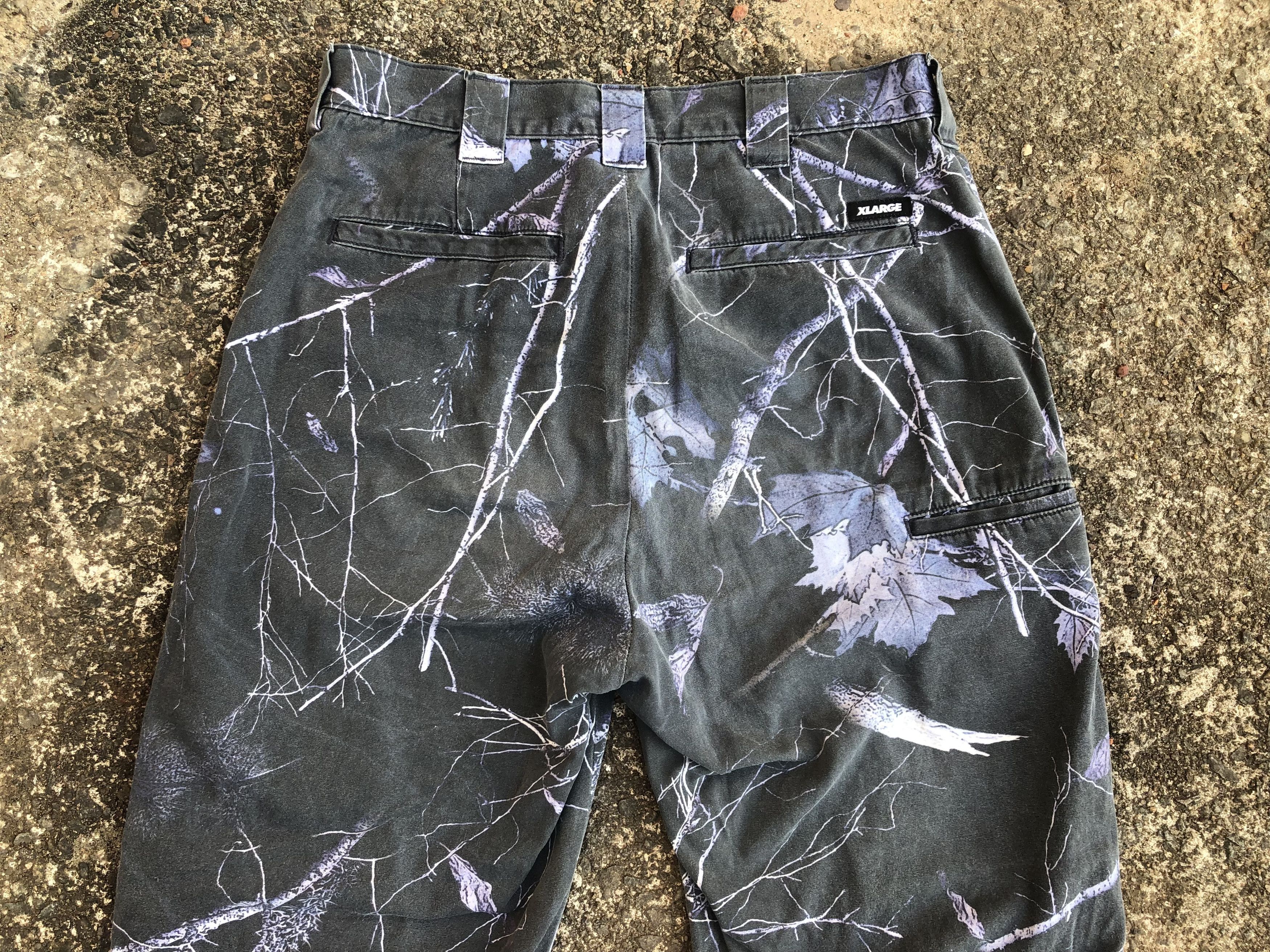 X-LARGE 🔥Vintage X-LARGE Real Tree Design Cargo Camouflage Pants Size US 32 / EU 48 - 10 Thumbnail