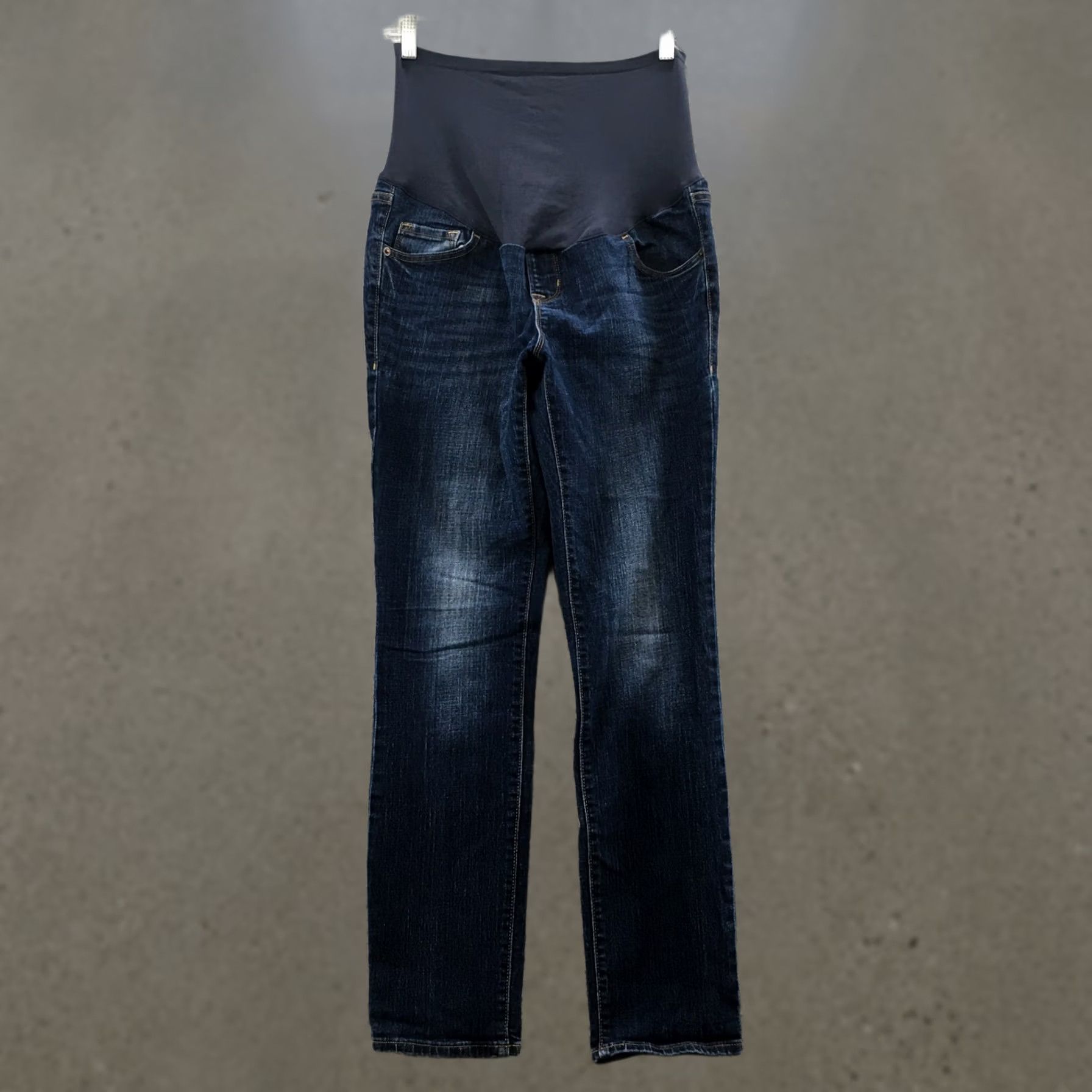 Old Navy Old Navy Maternity Skinny Jeans Womens 10 Blue Denim Full Low Rise Zip Fly Jeans Size 32" / US 10 / IT 46 - 1 Thumbnail