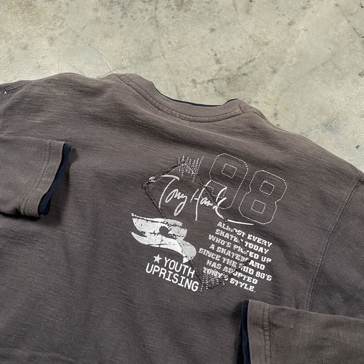 Tony Hawk y2k Tony Hawk Skateboard LS Tee Size US M / EU 48-50 / 2 - 7 Thumbnail