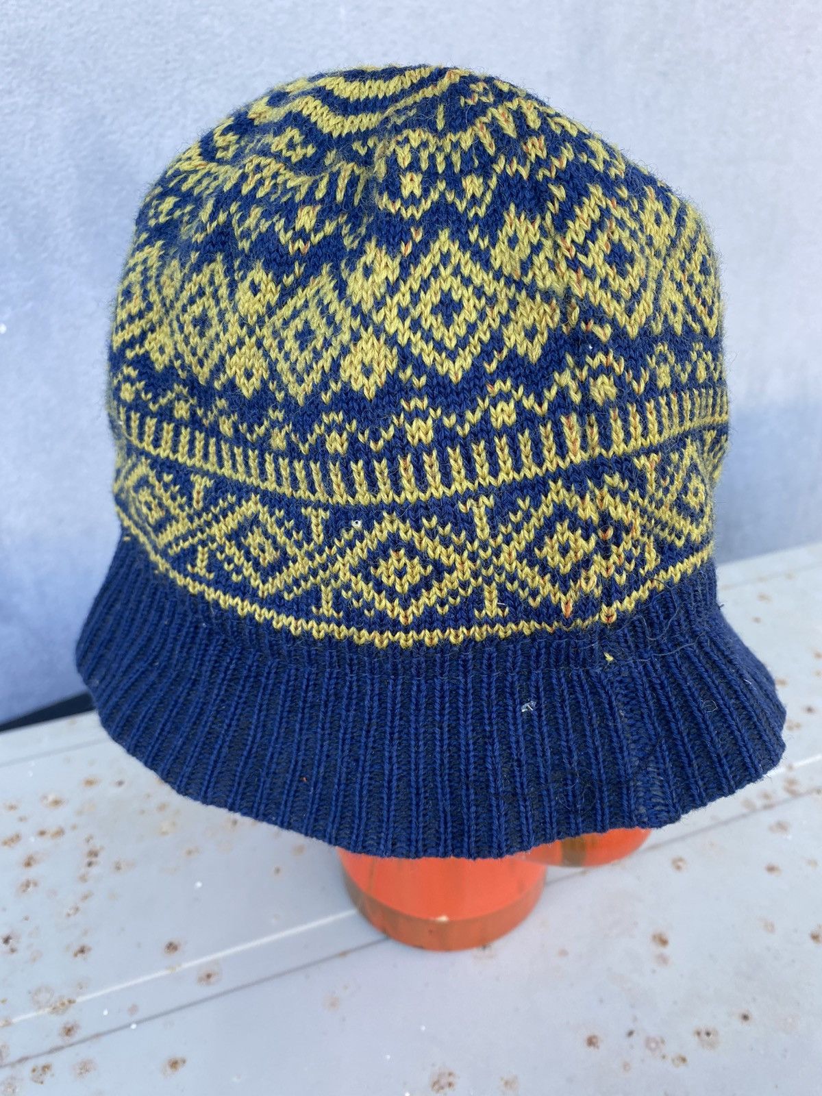 Frapbois FRAPBOIS ISSEY MIYAKE CABLE KNIT BUCKET HAT Size ONE SIZE - 1 Thumbnail