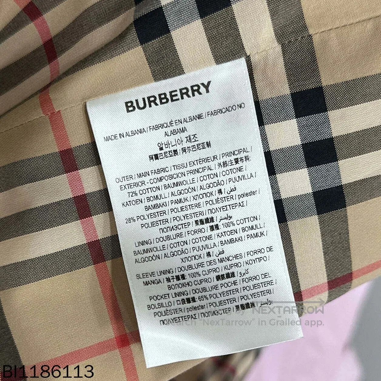 Burberry Burberry Camden Check Trench Coat Pink Lining. Size S / US 4 / IT 40 - 5 Thumbnail