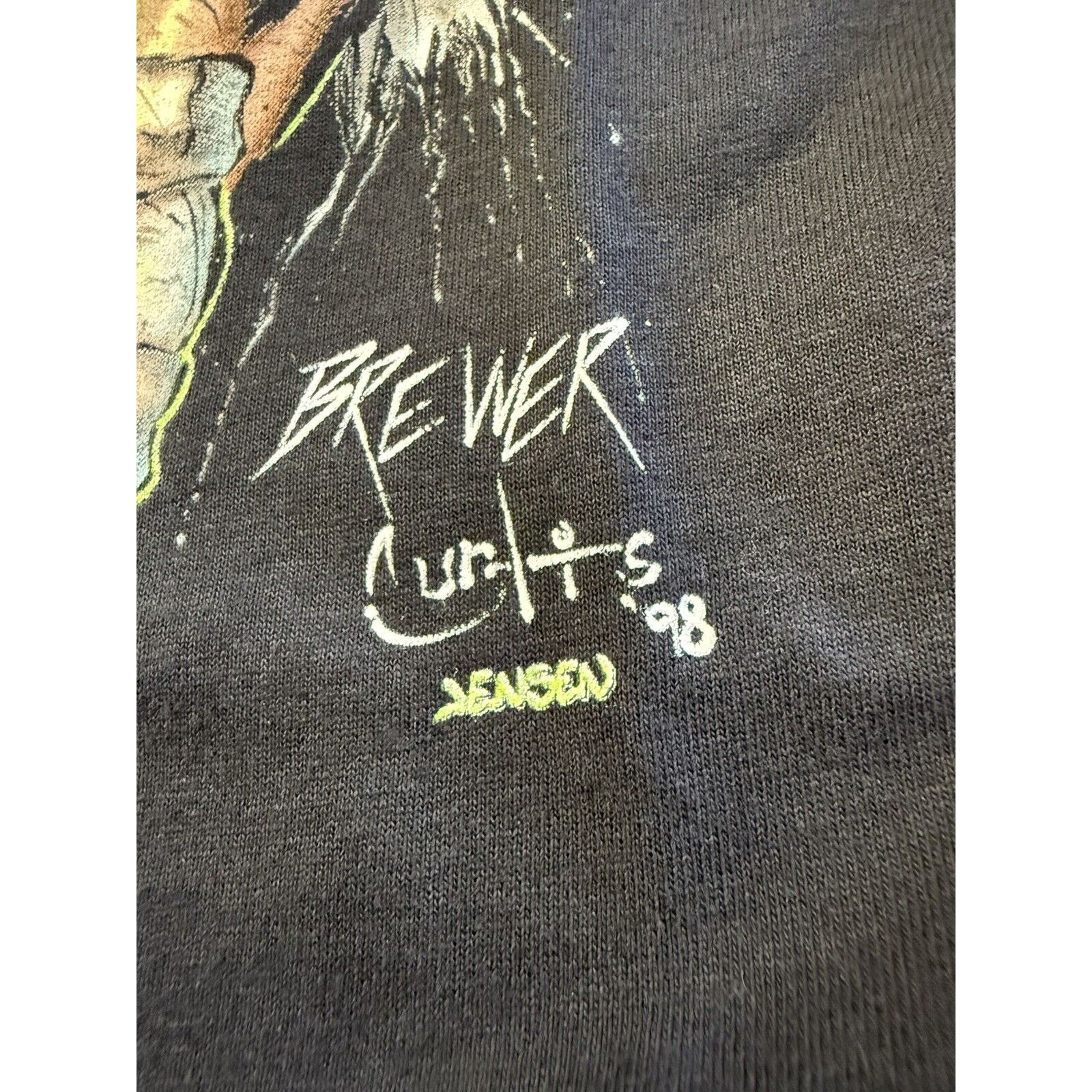 Vintage Rare Vintage Chaos Comics Evil Ernie Green Glow T Shirt AAA Size US XL / EU 56 / 4 - 2 Thumbnail