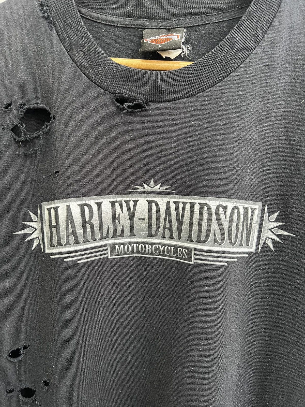 Band Tees × Harley Davidson × Vintage VINTAGE 2000s HARLEY DAVIDSON MOTORHEAD ROCK T-shirt tanktop Size US L / EU 52-54 / 3 - 8 Thumbnail