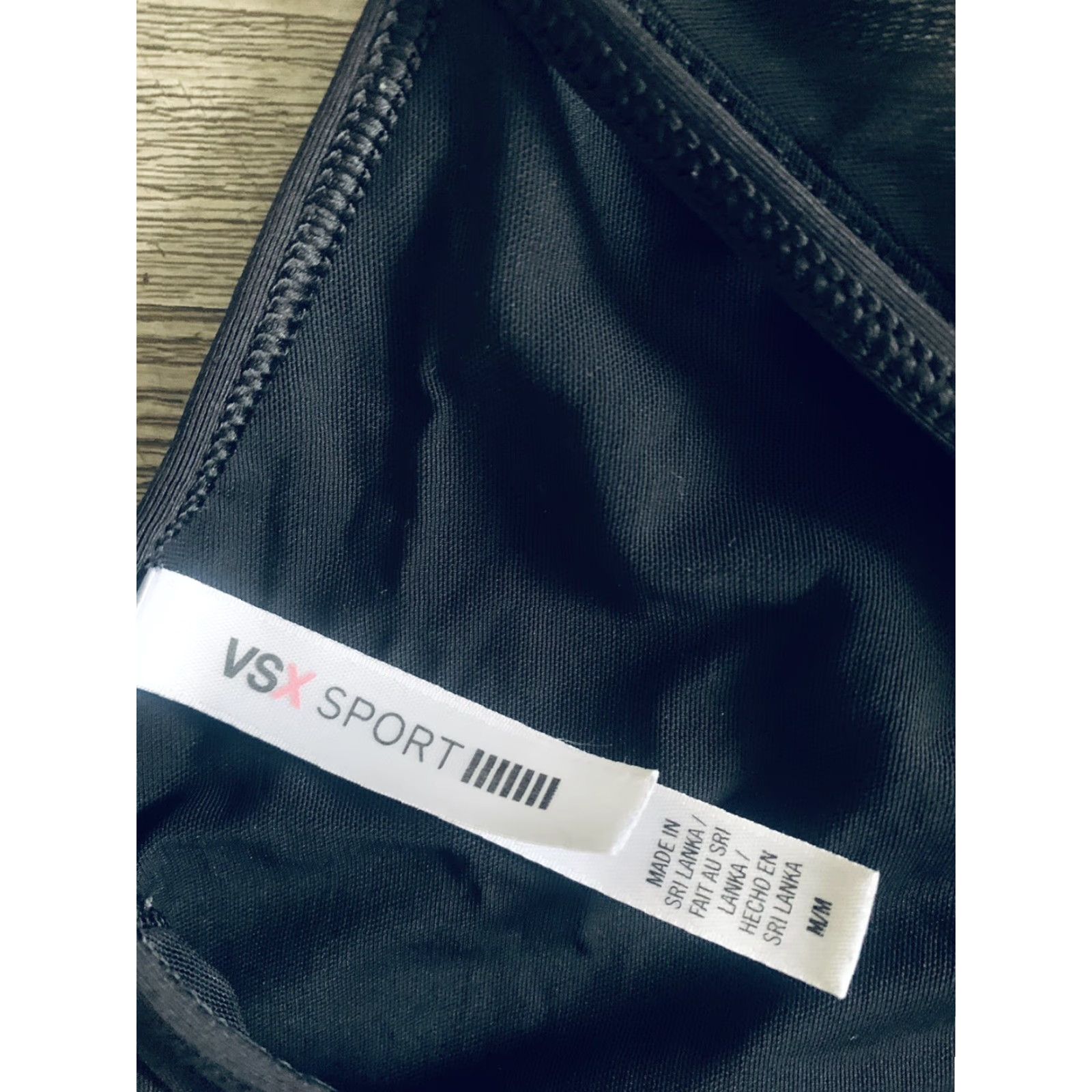 Victoria's Secret Victoria’s Secret Sport Sports Bra Women’s Black Size M Size ONE SIZE - 3 Thumbnail
