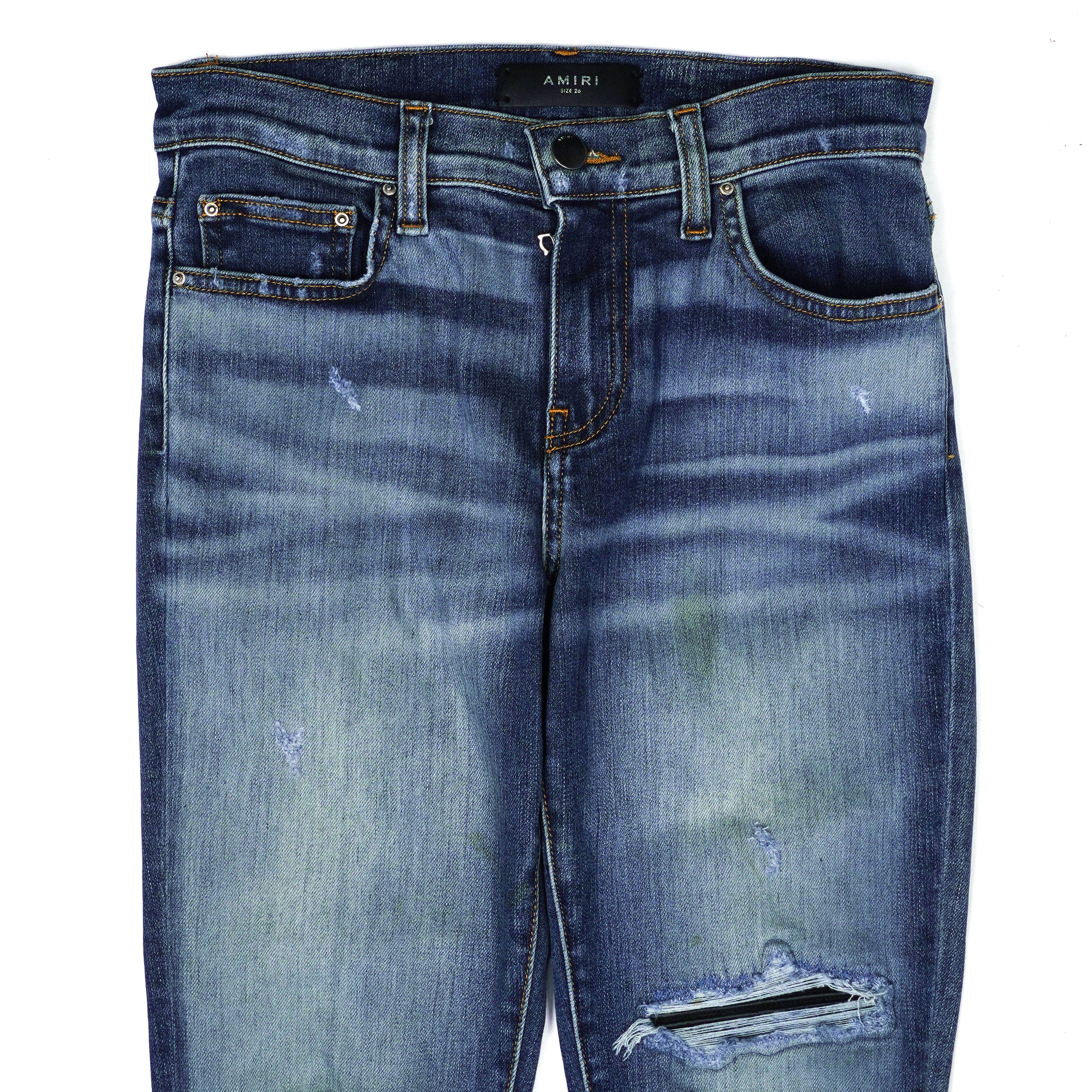 Amiri Amiri MX1 Distressed Jeans Size 26" / US 2 / IT 38 - 3 Thumbnail