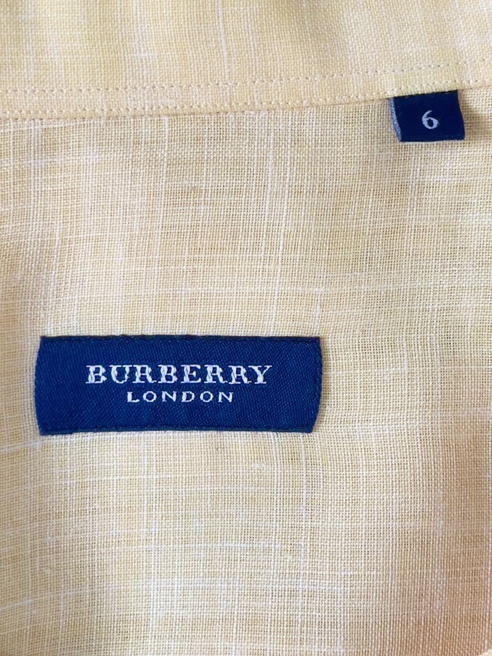 Burberry 🔥 Burberry summer shirt lino linen size xl Size US XL / EU 56 / 4 - 6 Thumbnail