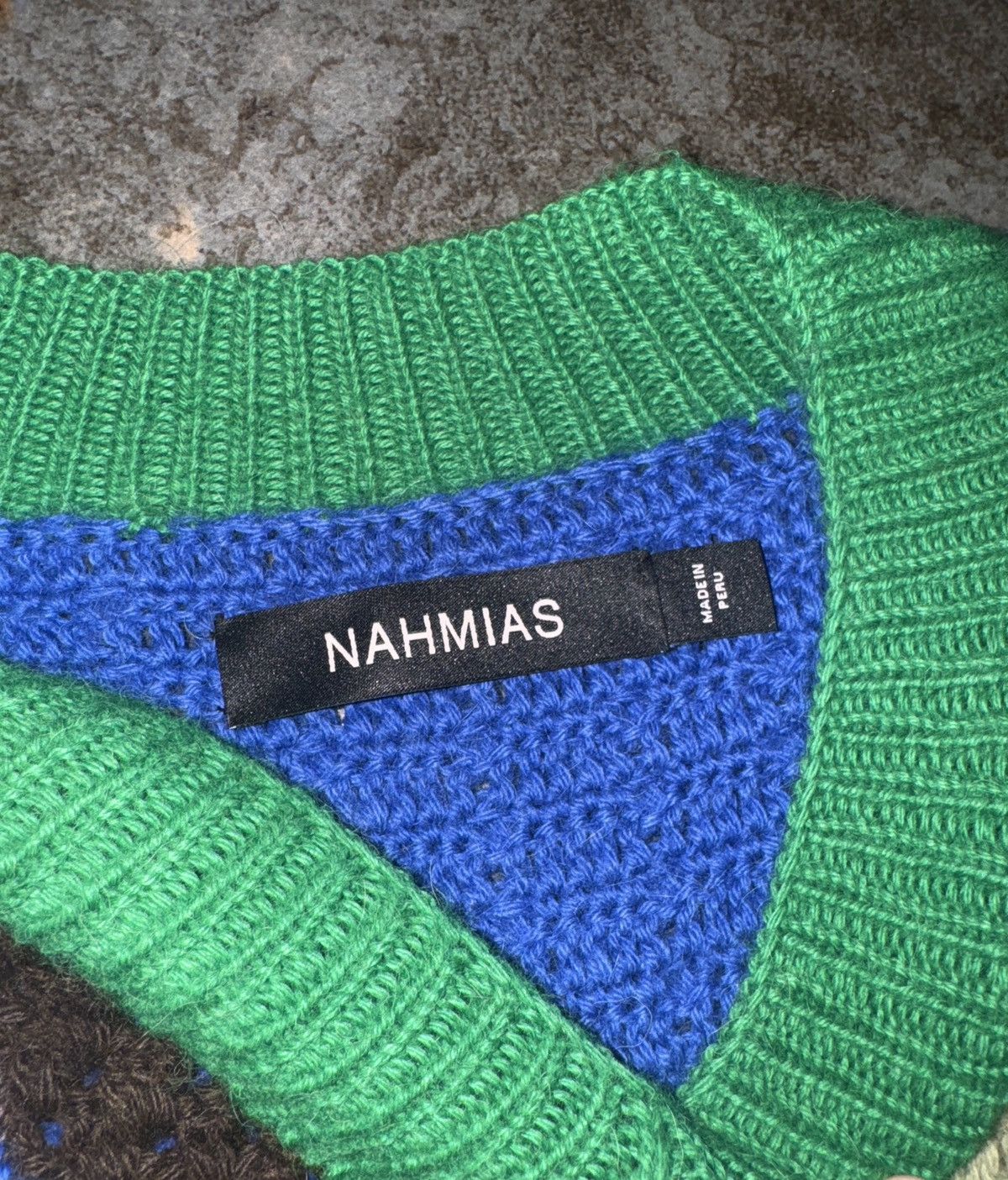 Nahmias Nahmias 420 Quilt Sweater Size US M / EU 48-50 / 2 - 4 Thumbnail