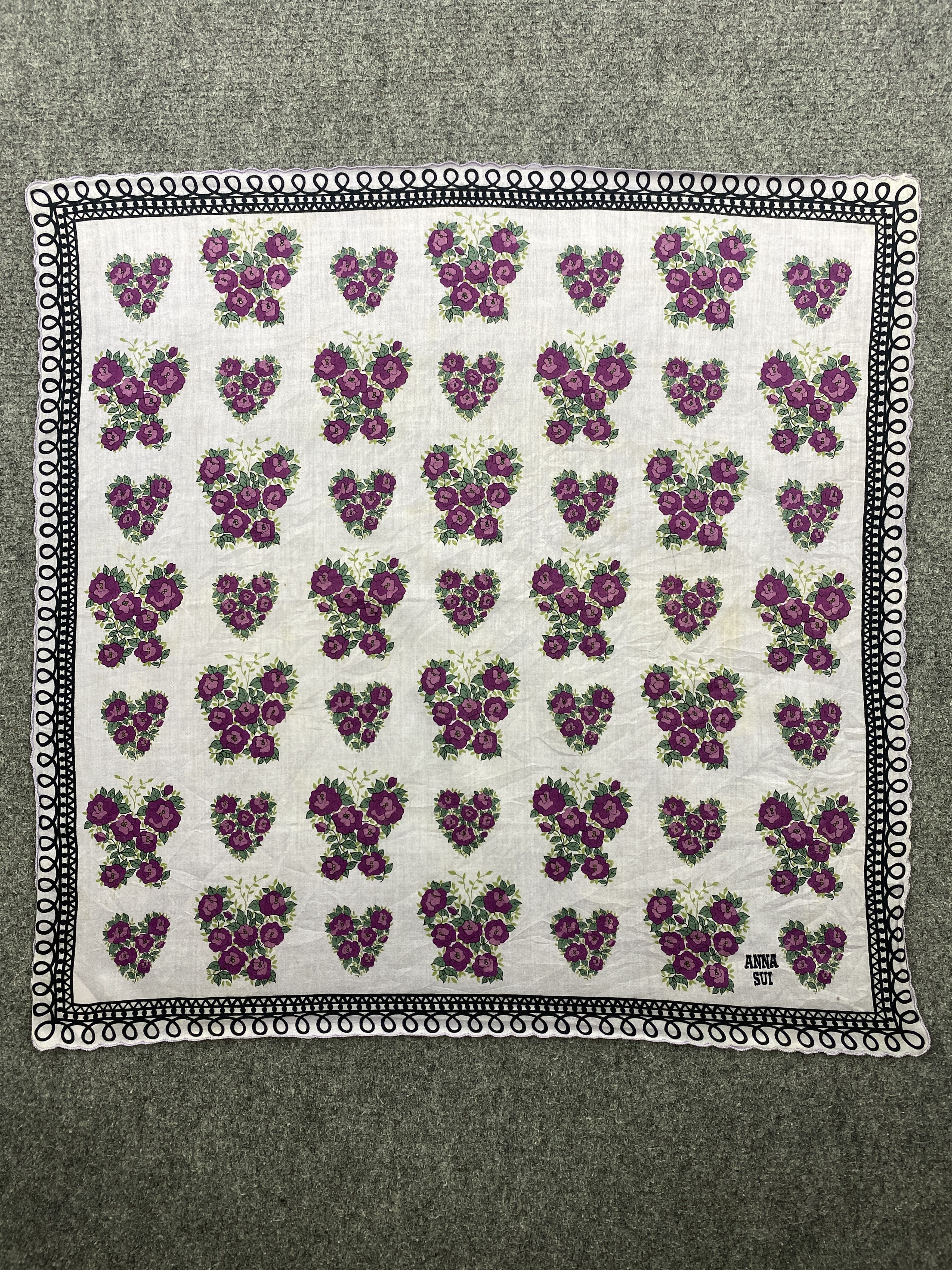 Other Vintage Anna Sui Handkerchief / Neckerchief HKC0765 Size ONE SIZE - 4 Thumbnail