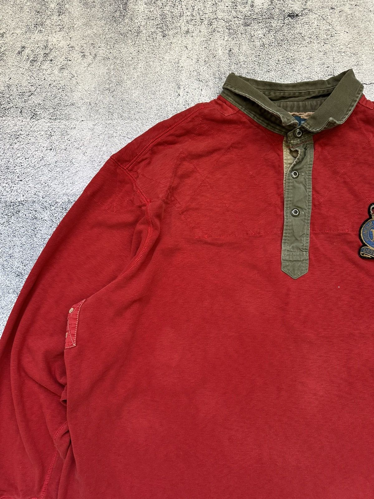 Polo Ralph Lauren Great Britain Polo Ralph Lauren Long Sleeve Flag Y2K Size US XXL / EU 58 / 5 - 14 Thumbnail