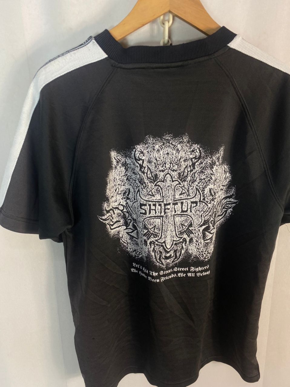 Other Shift up side tipe printed distressed tshirt Size US L / EU 52-54 / 3 - 7 Thumbnail