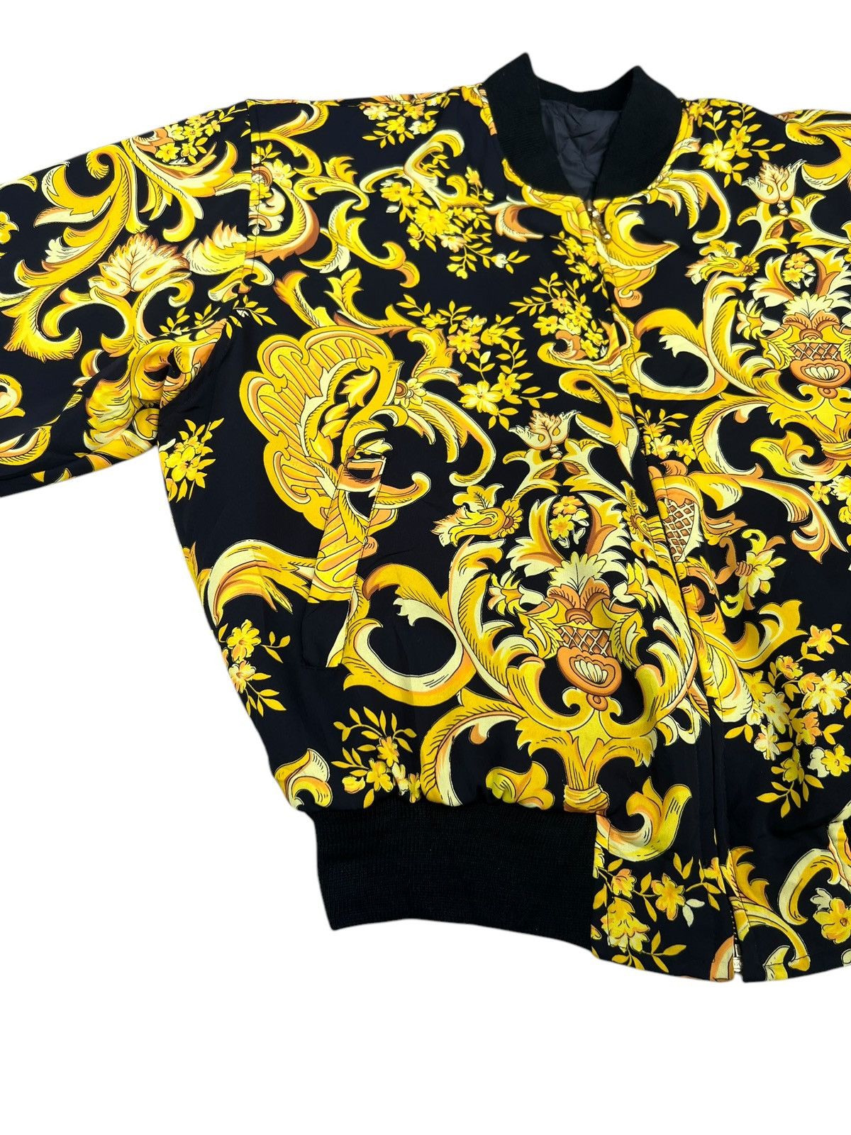 Vintage Vintage 90s Japanese Made Baroque Bomber Jacket Size US L / EU 52-54 / 3 - 8 Thumbnail