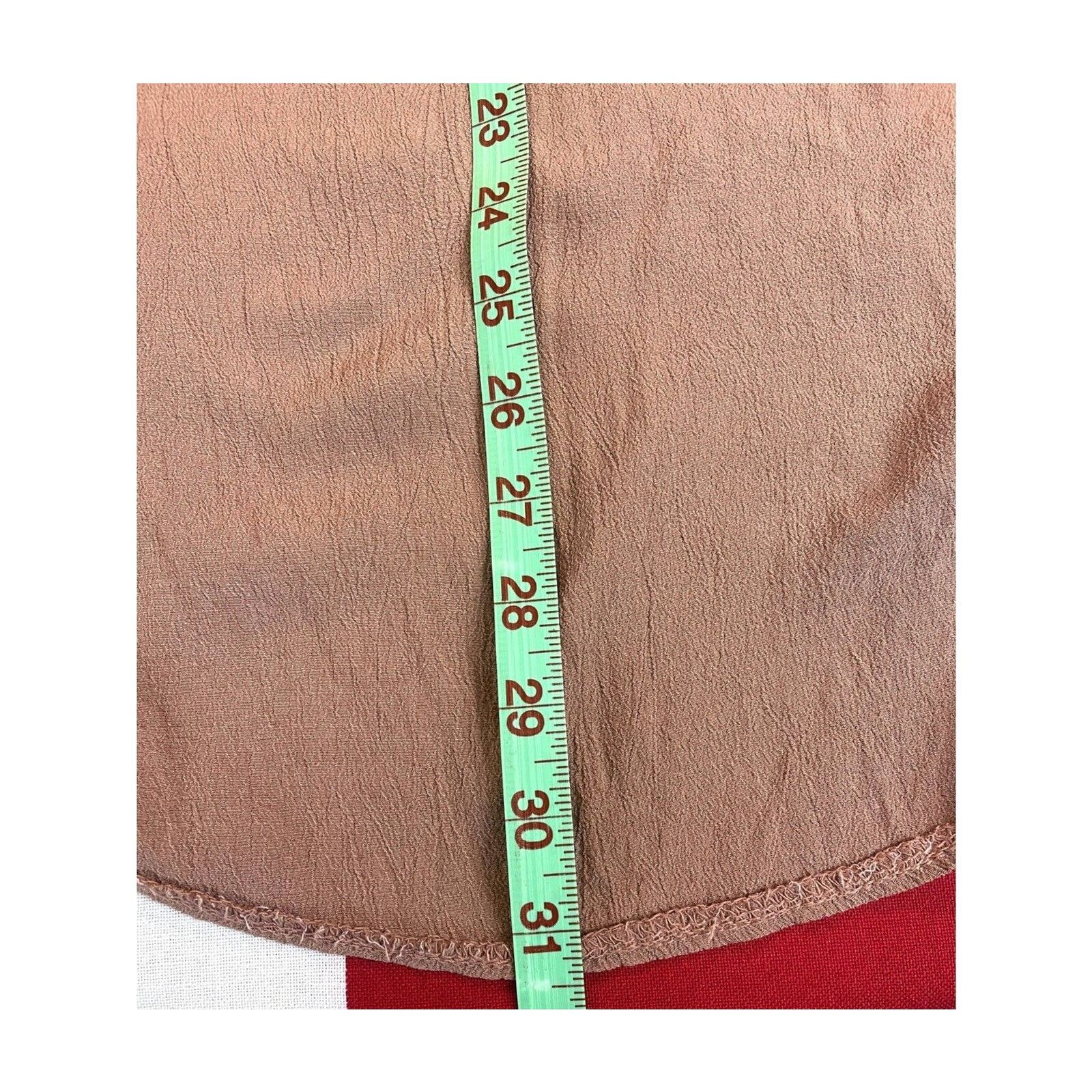 Designer BLUETTE Rose High Low Skirt Elastic Waist Womens (M) Italy Size 30" / US 8 / IT 44 - 7 Thumbnail