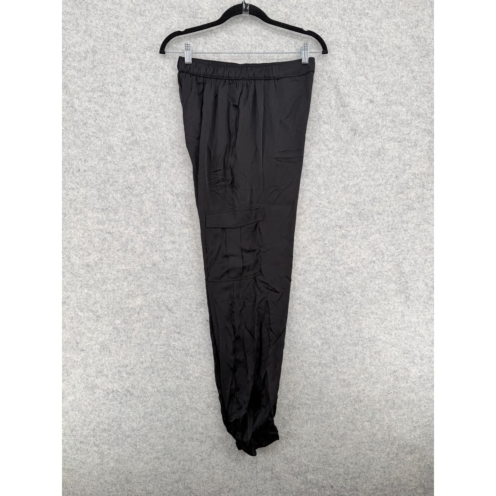 Johnny Was NWT Johnny Was Khay Silky Viscose Black Jogger Pants SMALL Size 28" / US 6 / IT 42 - 5 Thumbnail