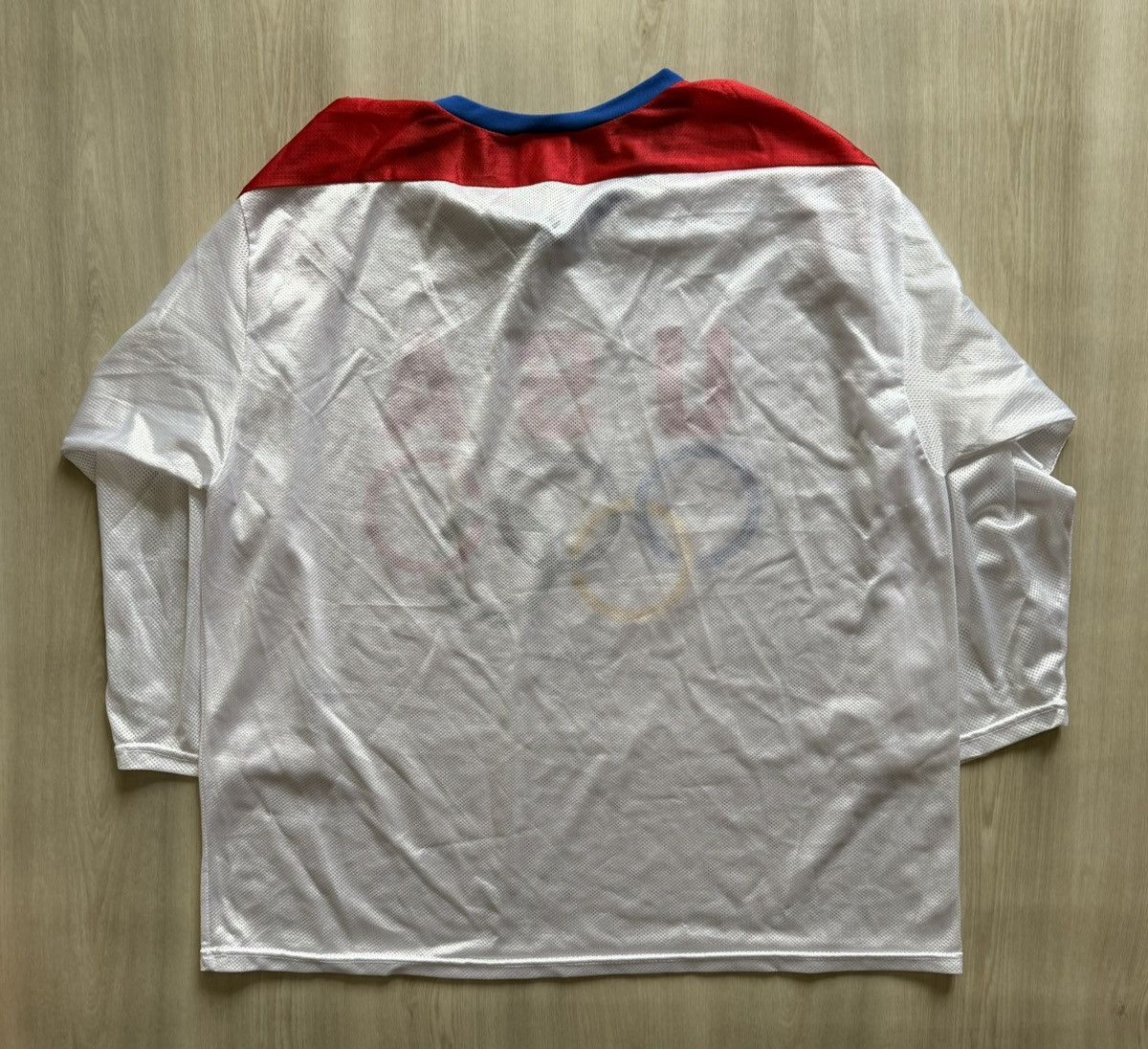 Vintage Vintage 90s USA Olympics General Mills Hockey Jersey XL USA Size US XL / EU 56 / 4 - 5 Thumbnail
