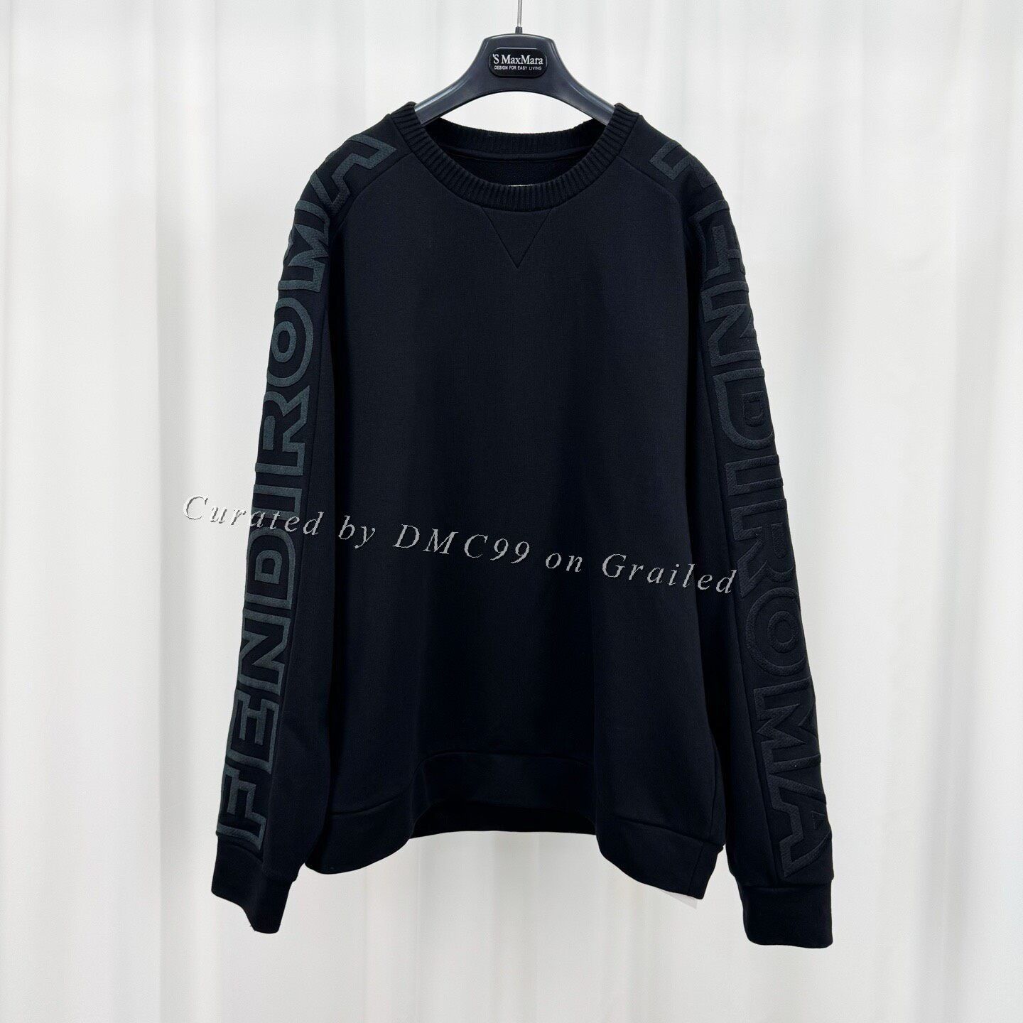 Fendi Fendi Arm Embroidered Letter Sweatshirt Size US M / EU 48-50 / 2 - 1 Thumbnail