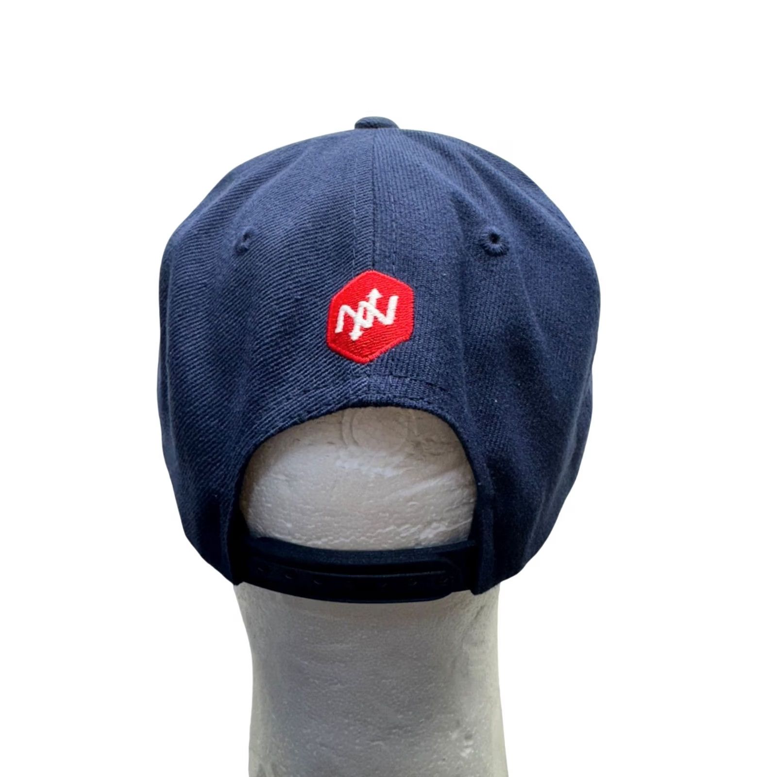 Vintage Onnit Navy Blue Adjustable Snapback Hat With Red Embroidered Logo Size ONE SIZE - 2 Thumbnail