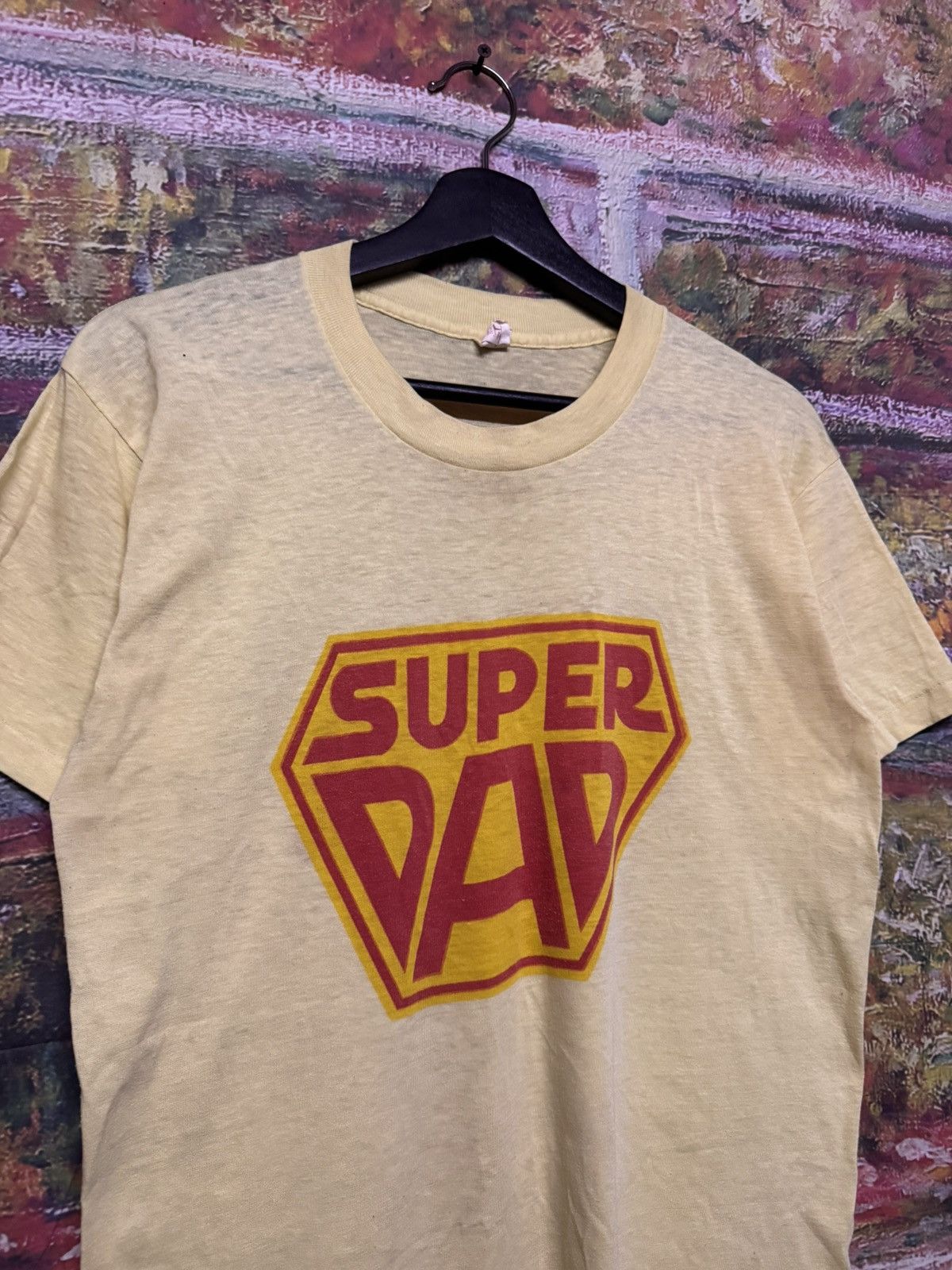 Vintage Vintage 80’s Super Dad shirt Size US M / EU 48-50 / 2 - 6 Thumbnail