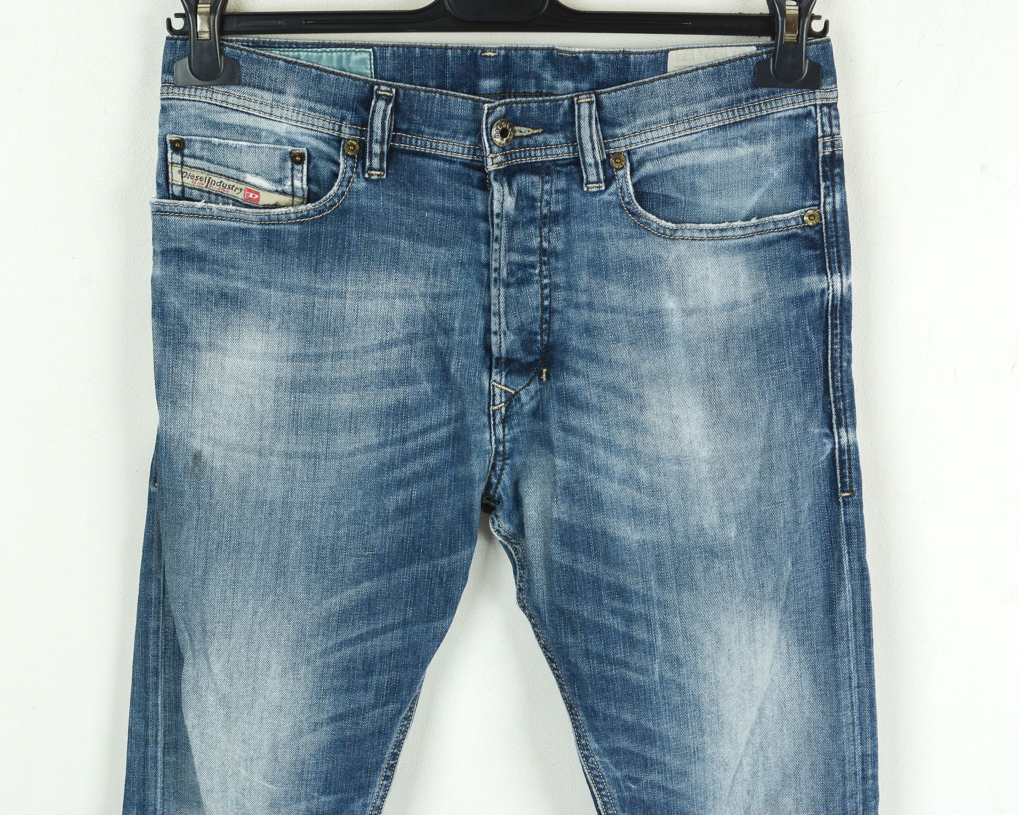 Diesel Tepphar Mens W29 L32 Slim Carrot Jeans Denim Pants Trousers Size US 29 - 2 Thumbnail