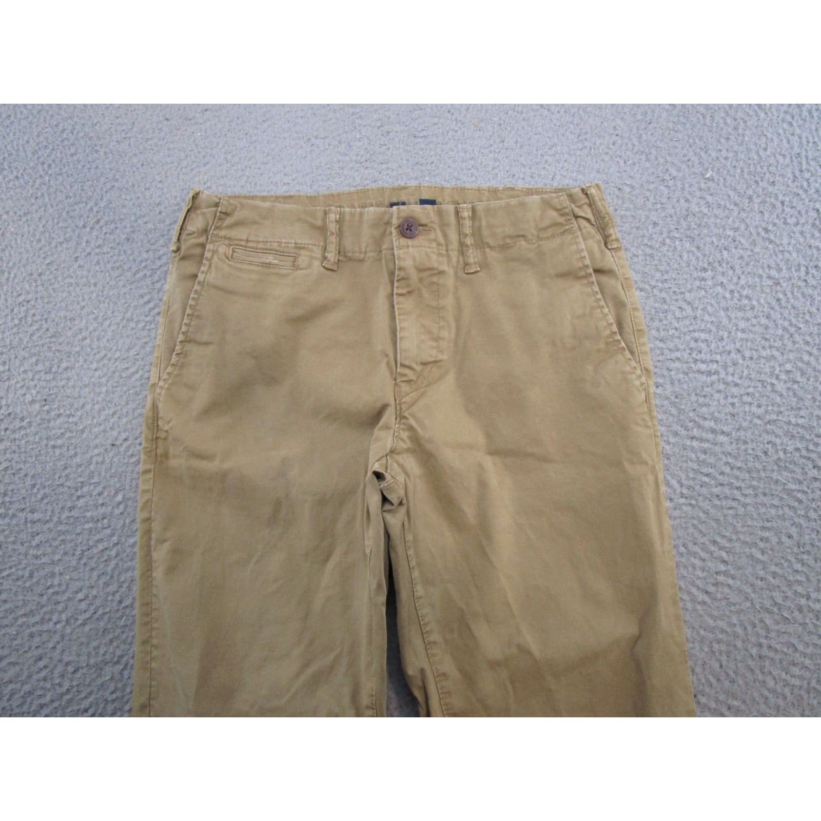 American Eagle Outfitters American Eagle Outfitters Pants Chino Slim Regular Tan Khaki 30x32/30x34 Vintage No Size US 30 / EU 46 - 3 Thumbnail