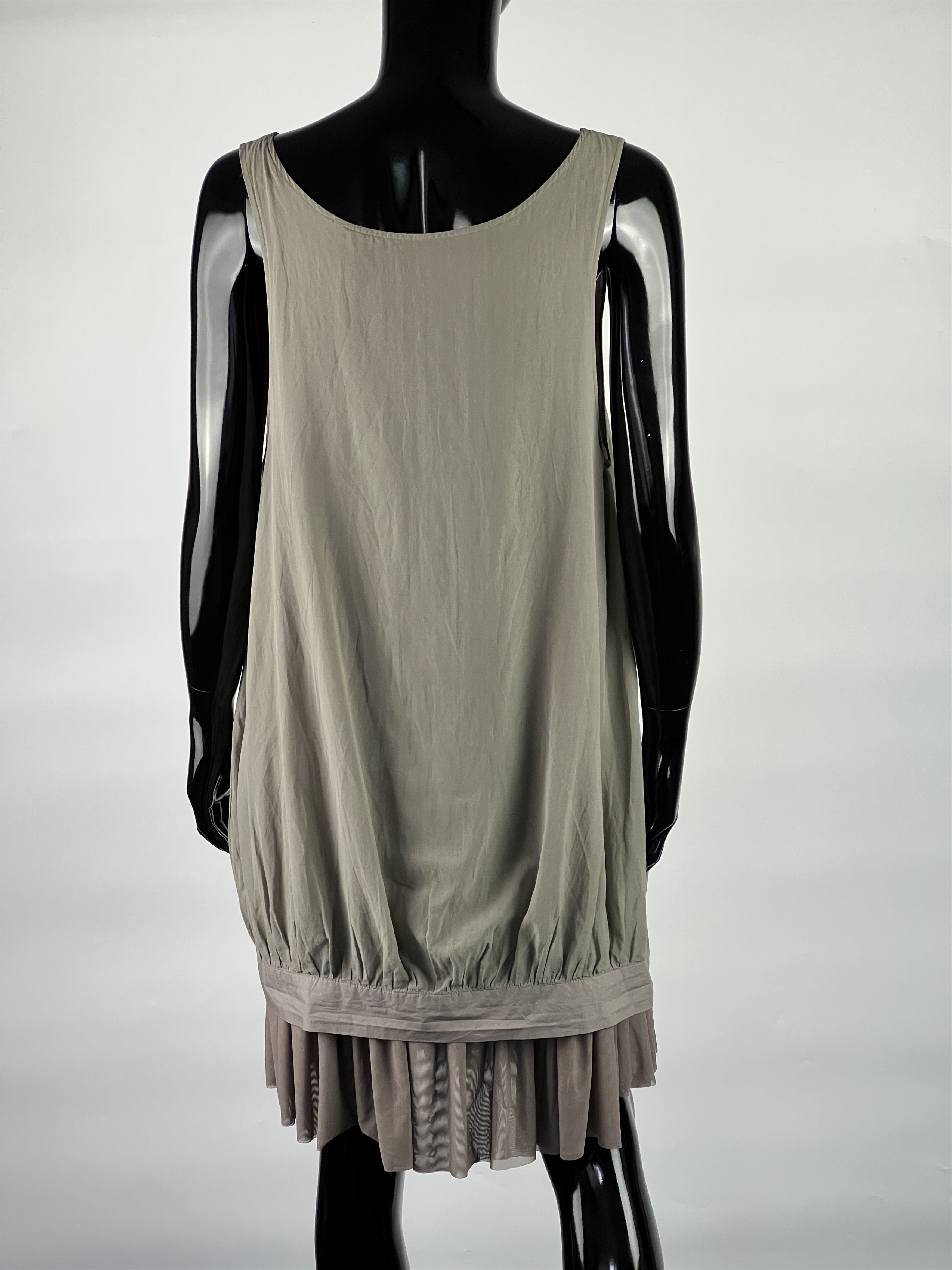 Cos COS Cotton Silk Mesh Sleeveless Dress Size EU38 Size M / US 6-8 / IT 42-44 - 2 Thumbnail