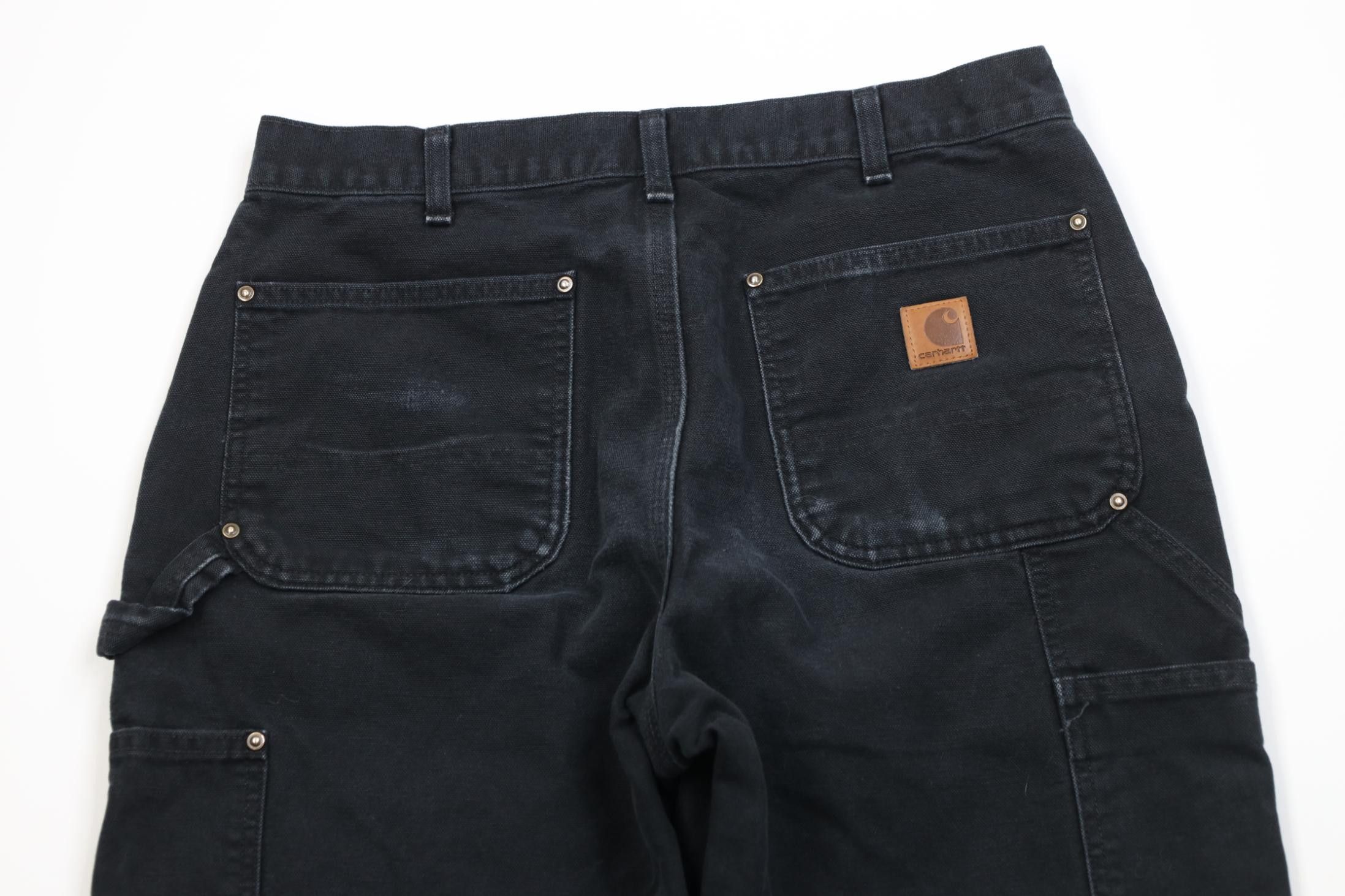 Carhartt Vintage Carhartt Original Fit Wide Leg Double Knee Pants Size US 33 - 11 Thumbnail