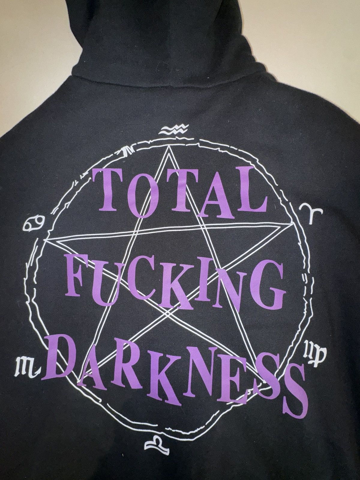 VETEMENTS TFD REVERSIBLE ZIP HOODIE