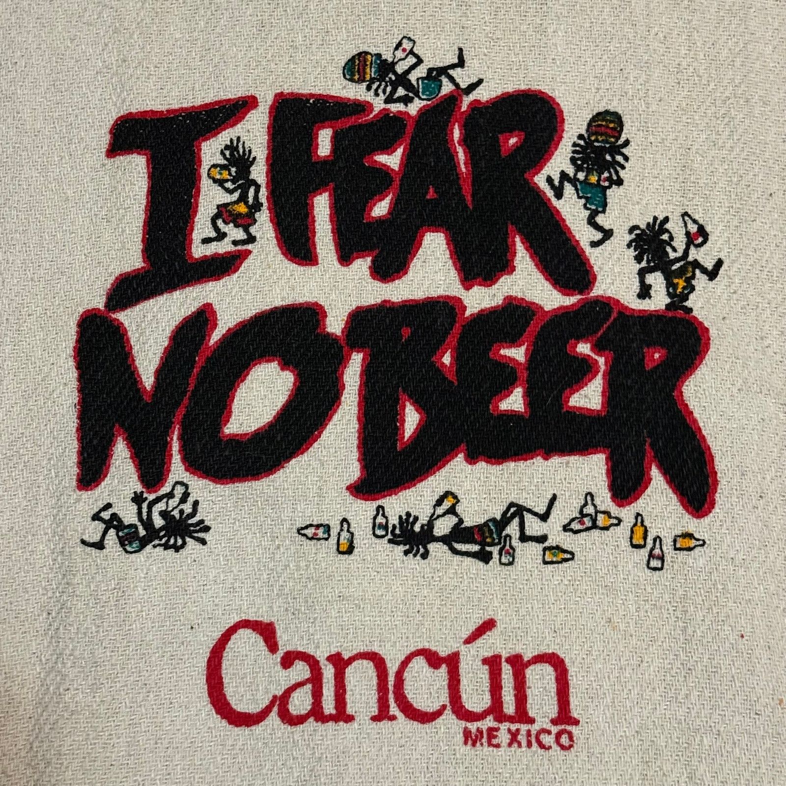 No Fear No Fear Baja Hoodie Size XL Cancun Mexico I Fear No Beer Size US XL / EU 56 / 4 - 4 Thumbnail