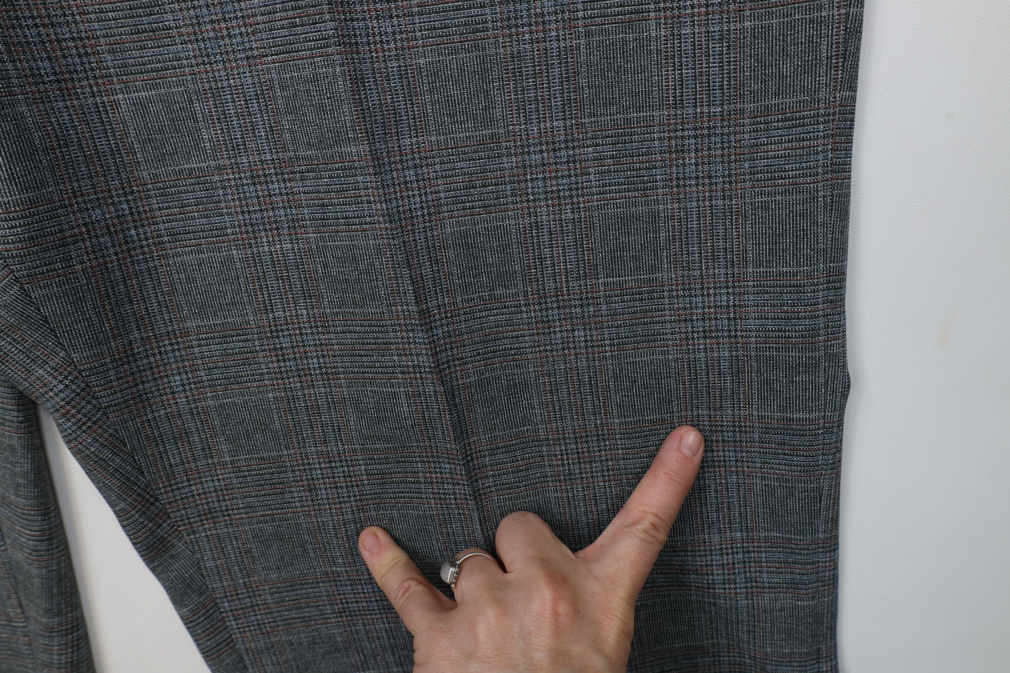 Vintage Vintage 70s Wide Leg Chino Pants Houndstooth Plaid USA Size US 42 / EU 58 - 5 Thumbnail
