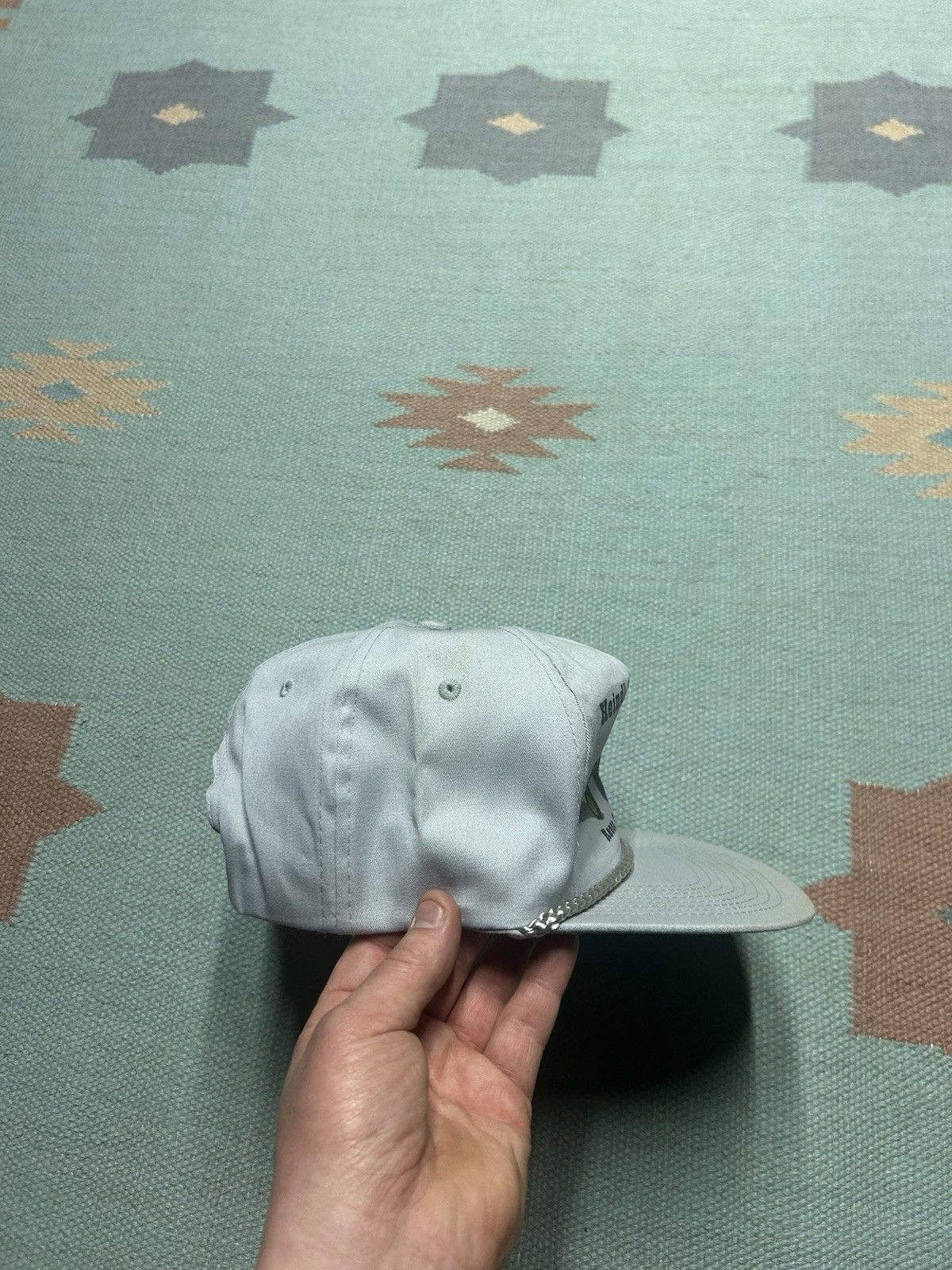 Vintage Vintage snapback hat Heindl implement Michigan tractor farm Size ONE SIZE - 10 Thumbnail