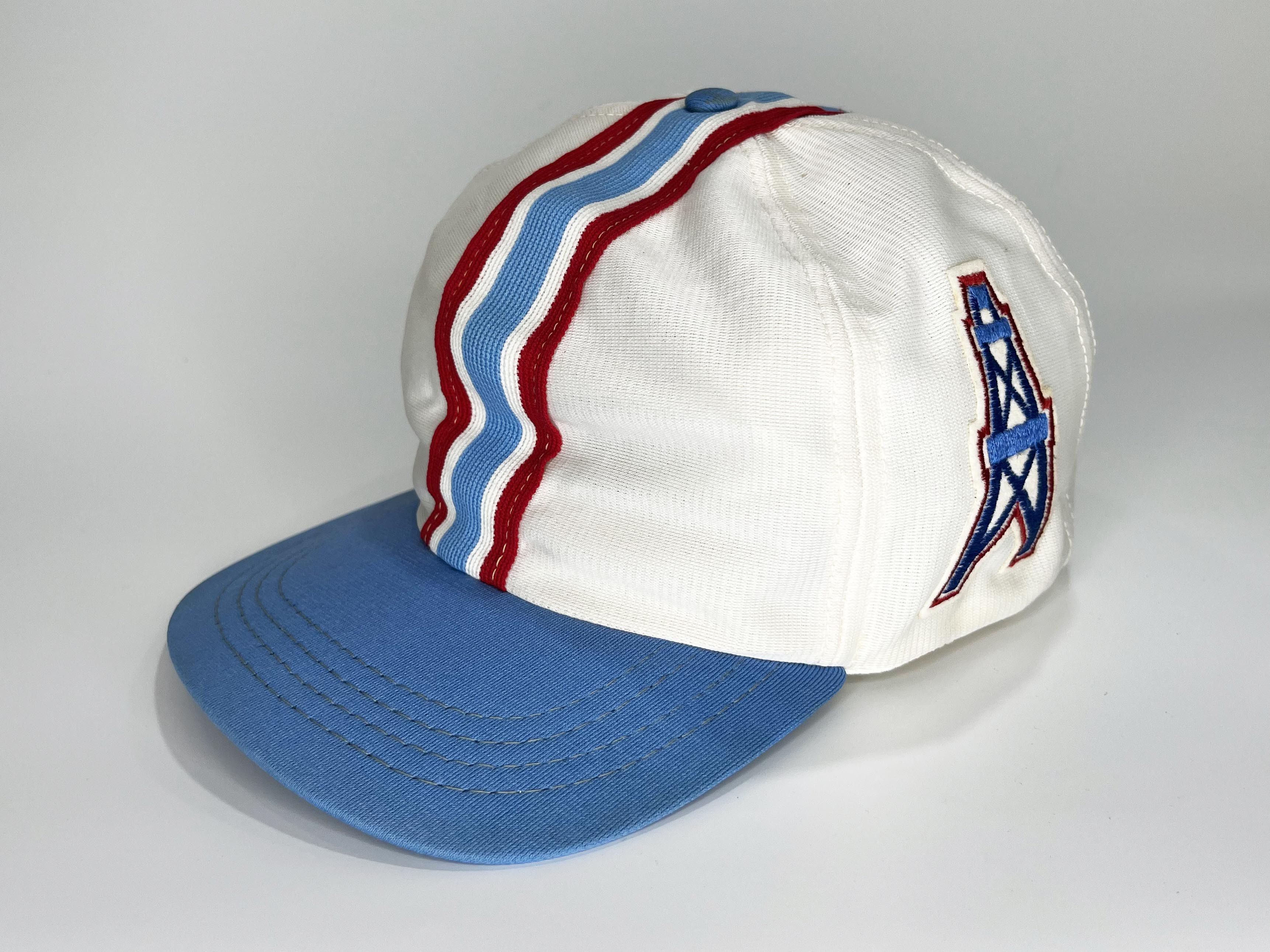 NFL Vintage Annco NFL Houston Oilers Snapback Cap Hat Size ONE SIZE - 3 Thumbnail