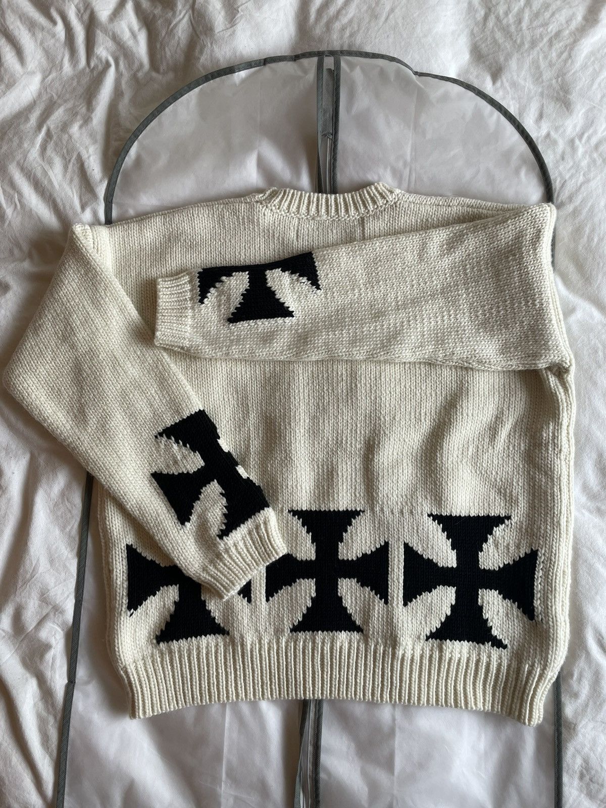 Enfants Riches Deprimes IRON CROSS KNIT Size US M / EU 48-50 / 2 - 3 Thumbnail