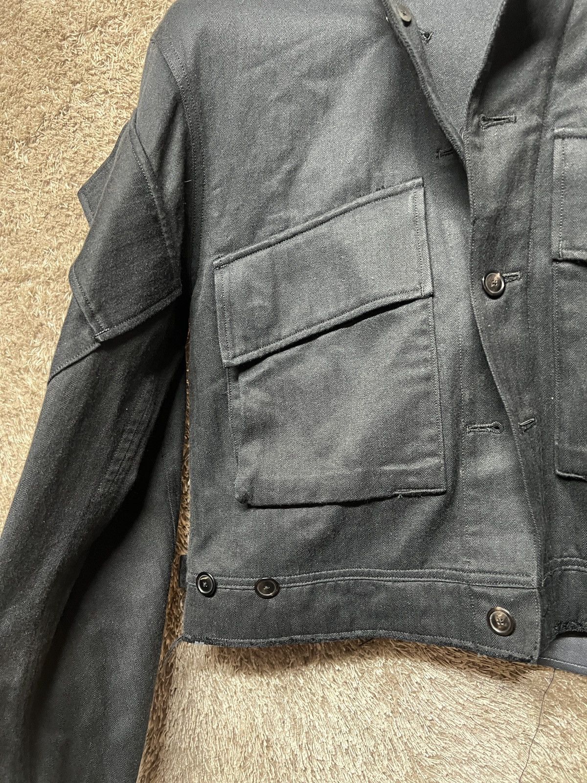 Takahiromiyashita The Soloist. AW17 Cut-Off Crop Jacket Size US M / EU 48-50 / 2 - 3 Thumbnail