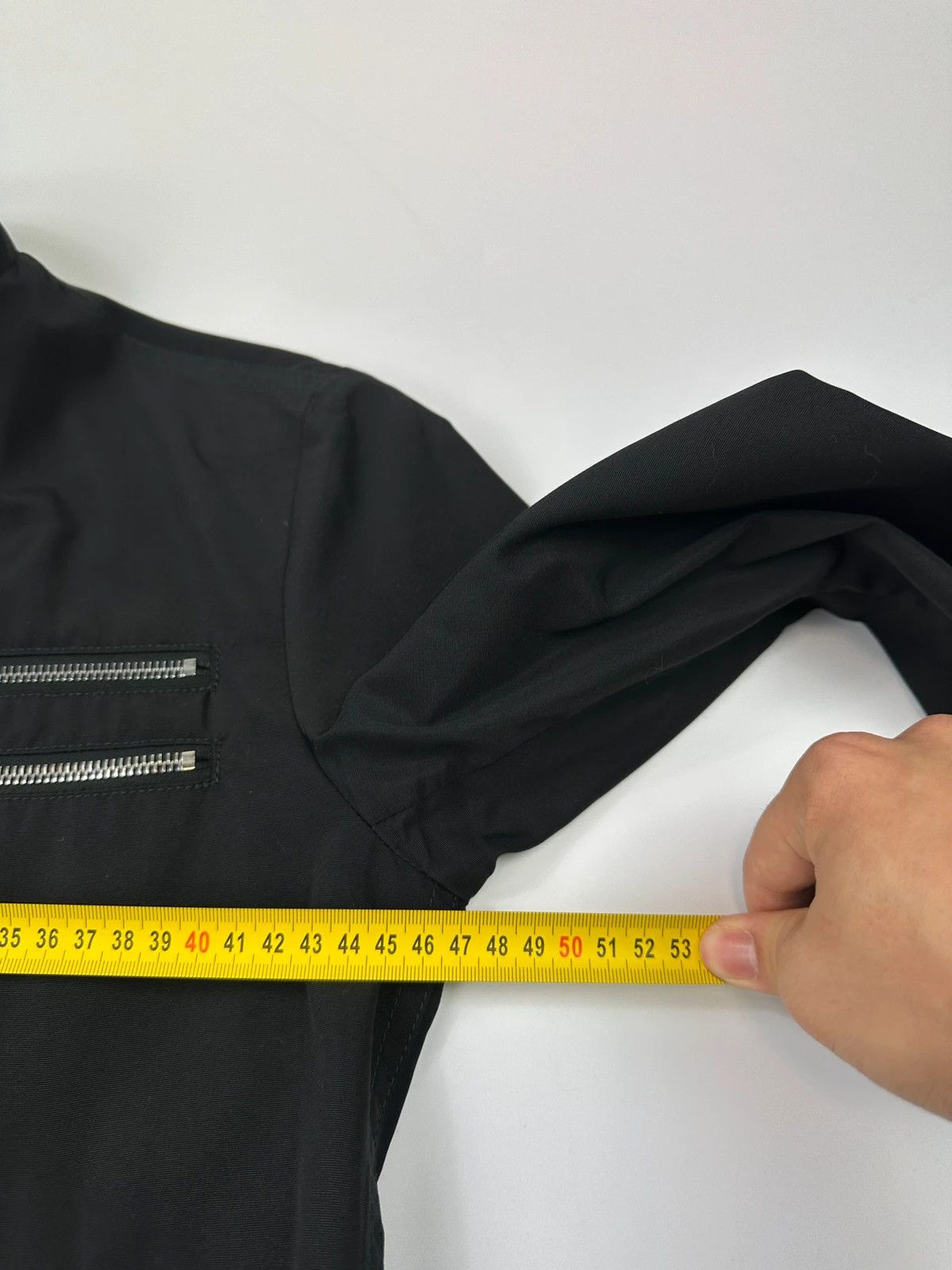 Jil Sander Jil Sander Early 00s Black Nylon Double Belted 7 Zip Jacket Size M / US 6-8 / IT 42-44 - 13 Thumbnail