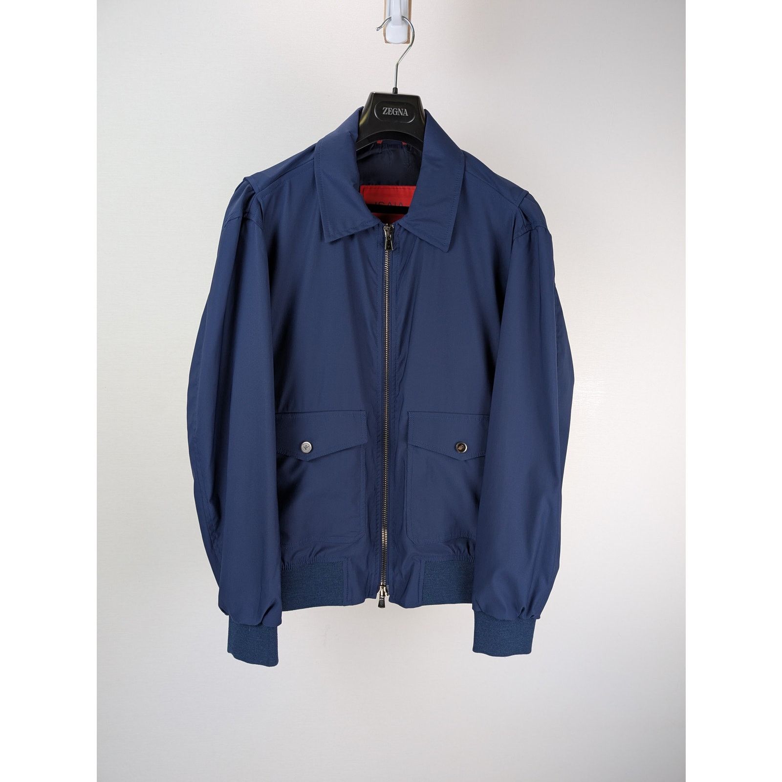Isaia o1rshd1 CC20 Blazer Jacket in Navy Blue Size US M / EU 48-50 / 2 - 2 Thumbnail