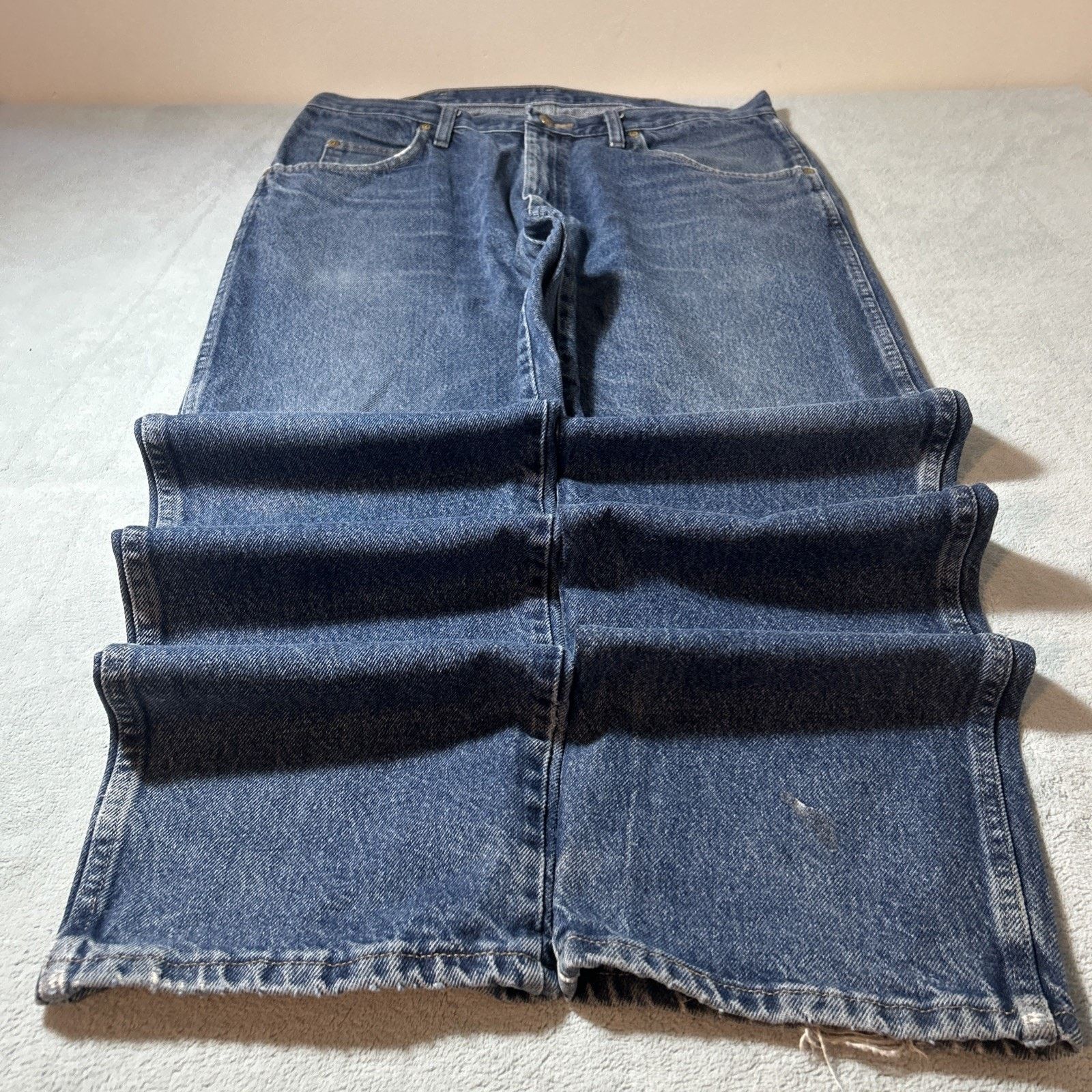 Wrangler Wrangler Loose Baggy Jeans Mens 36x32 Relaxed Wide Straight Size 34" / US 12 / IT 48 - 1 Thumbnail