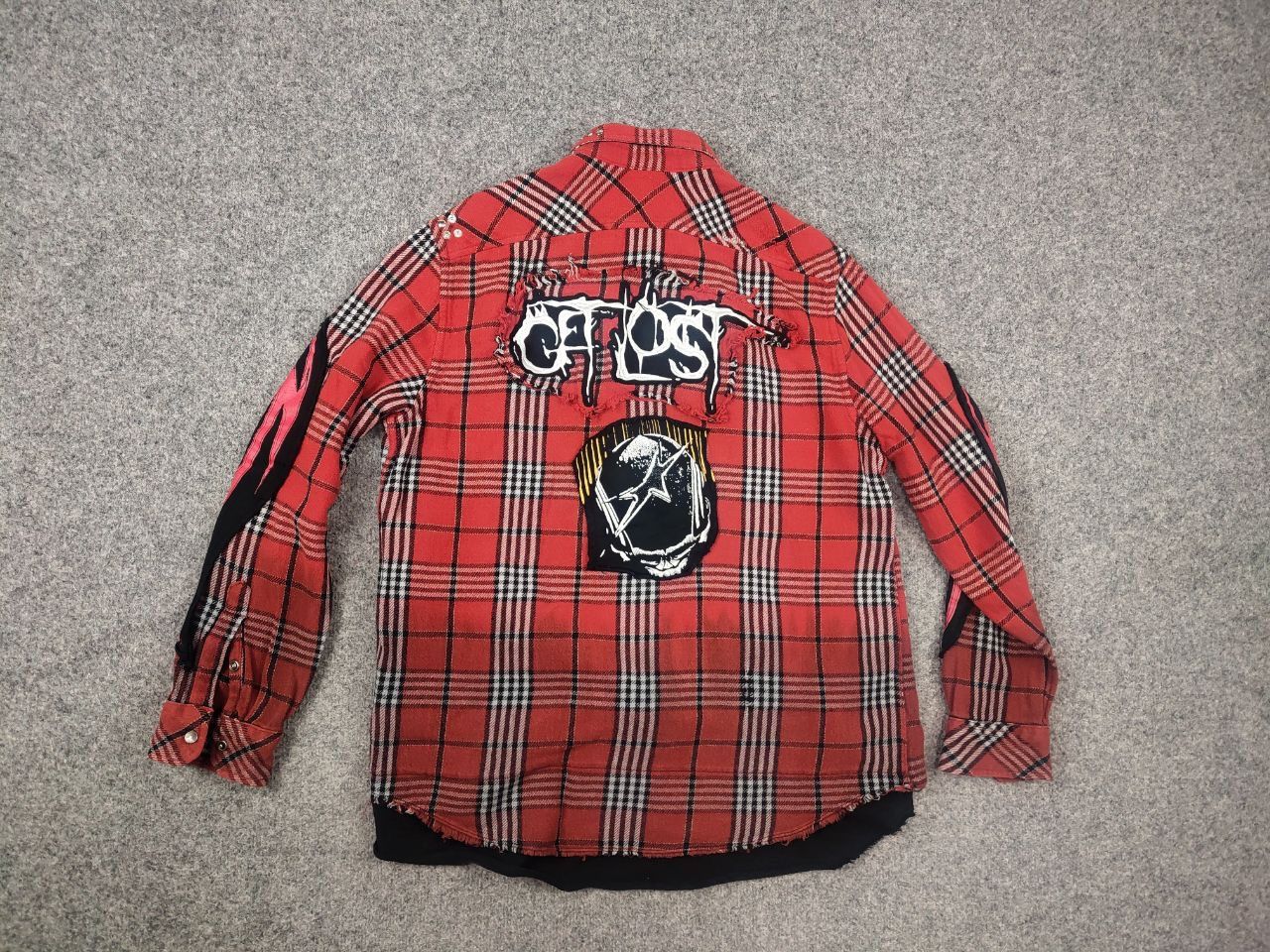 Diesel Diesel alchemy from above Distressed Plaid Flannel Shirt Size US M / EU 48-50 / 2 - 11 Thumbnail