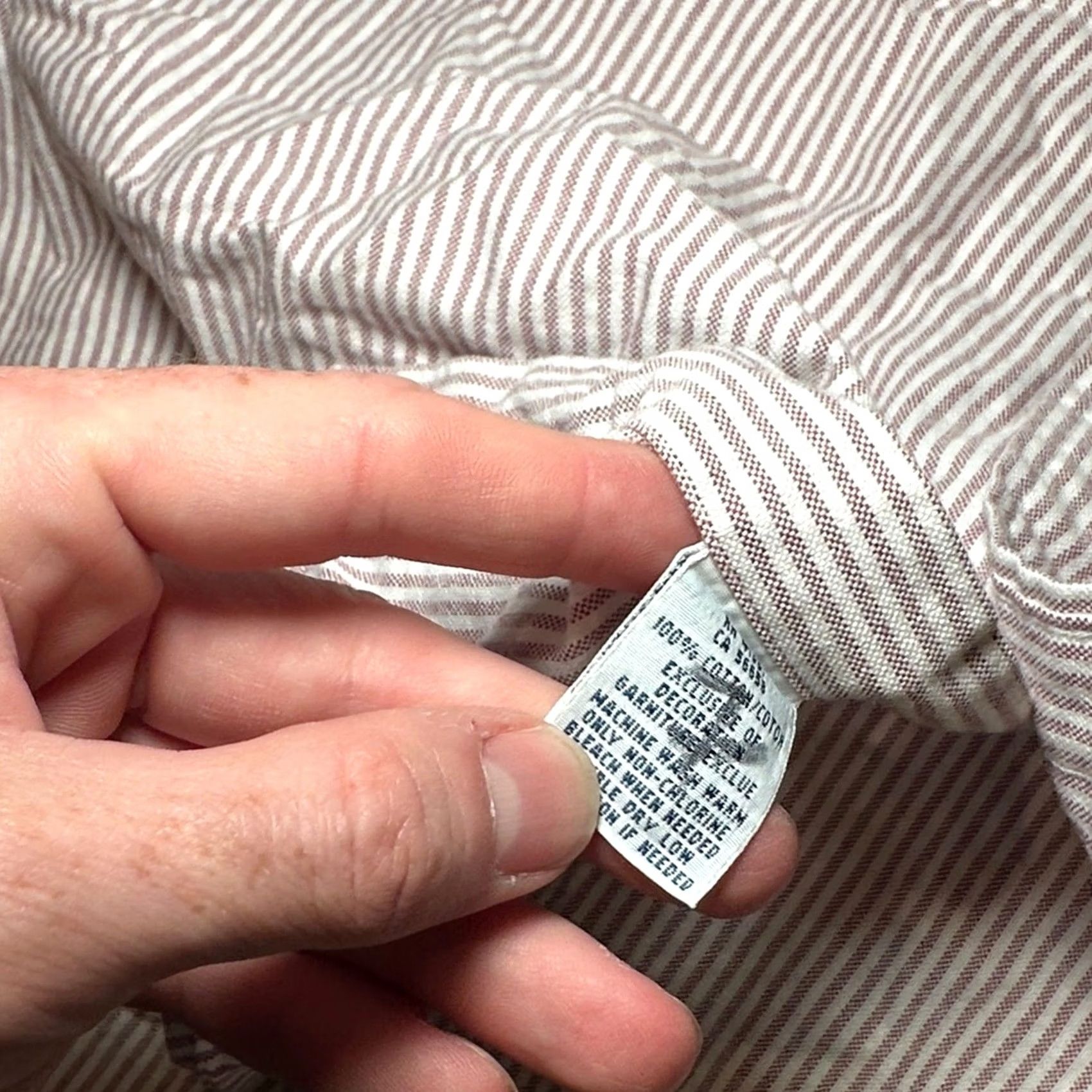 Ralph Lauren Ralph Lauren Custom Fit Striped Long Sleeve Button Down - XL Mens White Cotton 100% Size US XL / EU 56 / 4 - 8 Thumbnail