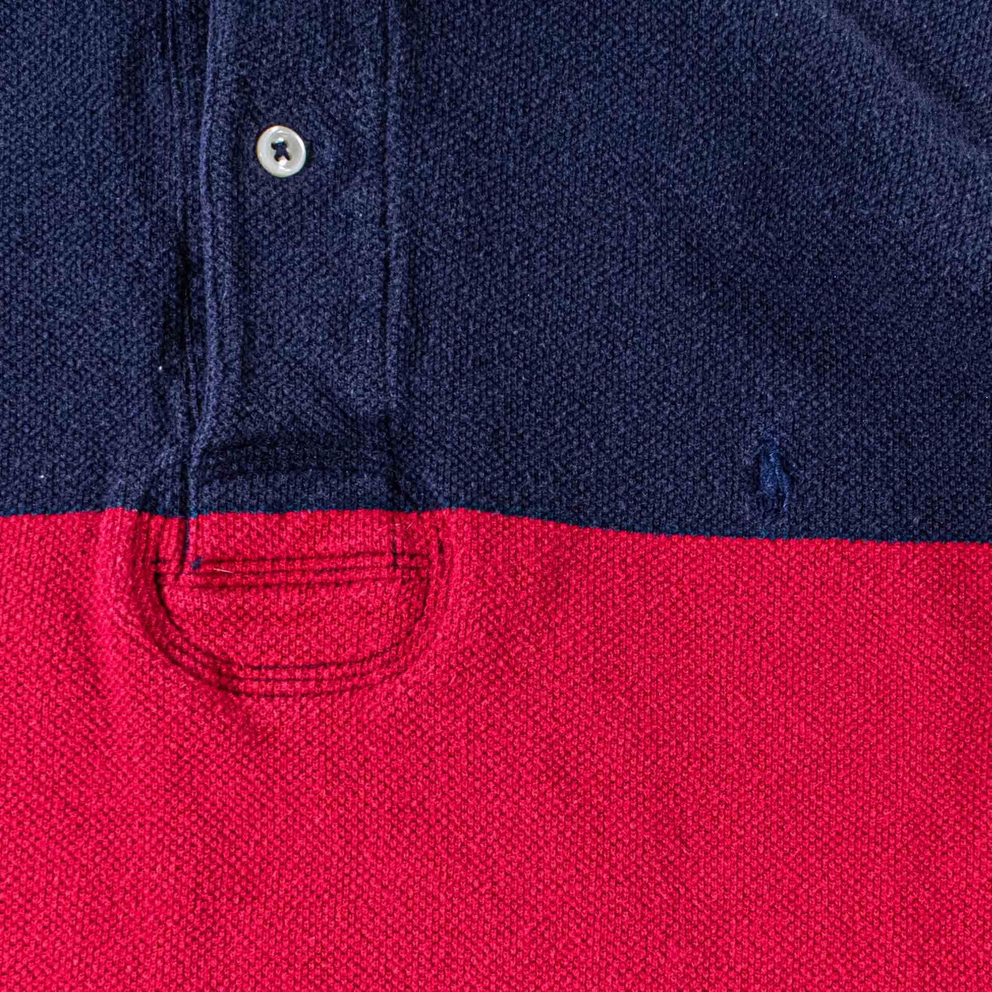 Polo Ralph Lauren Polo Ralph Lauren Rugby Shirt Striped Knit Elbow Patch Size US XXL / EU 58 / 5 - 5 Thumbnail