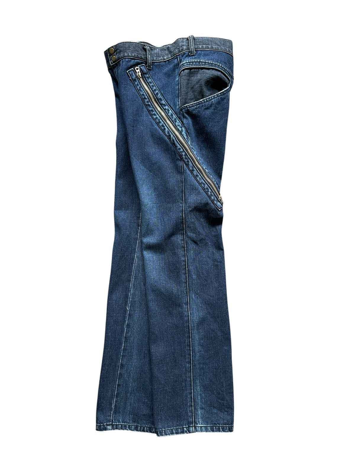 Japanese Brand Bloomy Asterisk hybrid indigo dyed denim Size US 31 - 5 Thumbnail