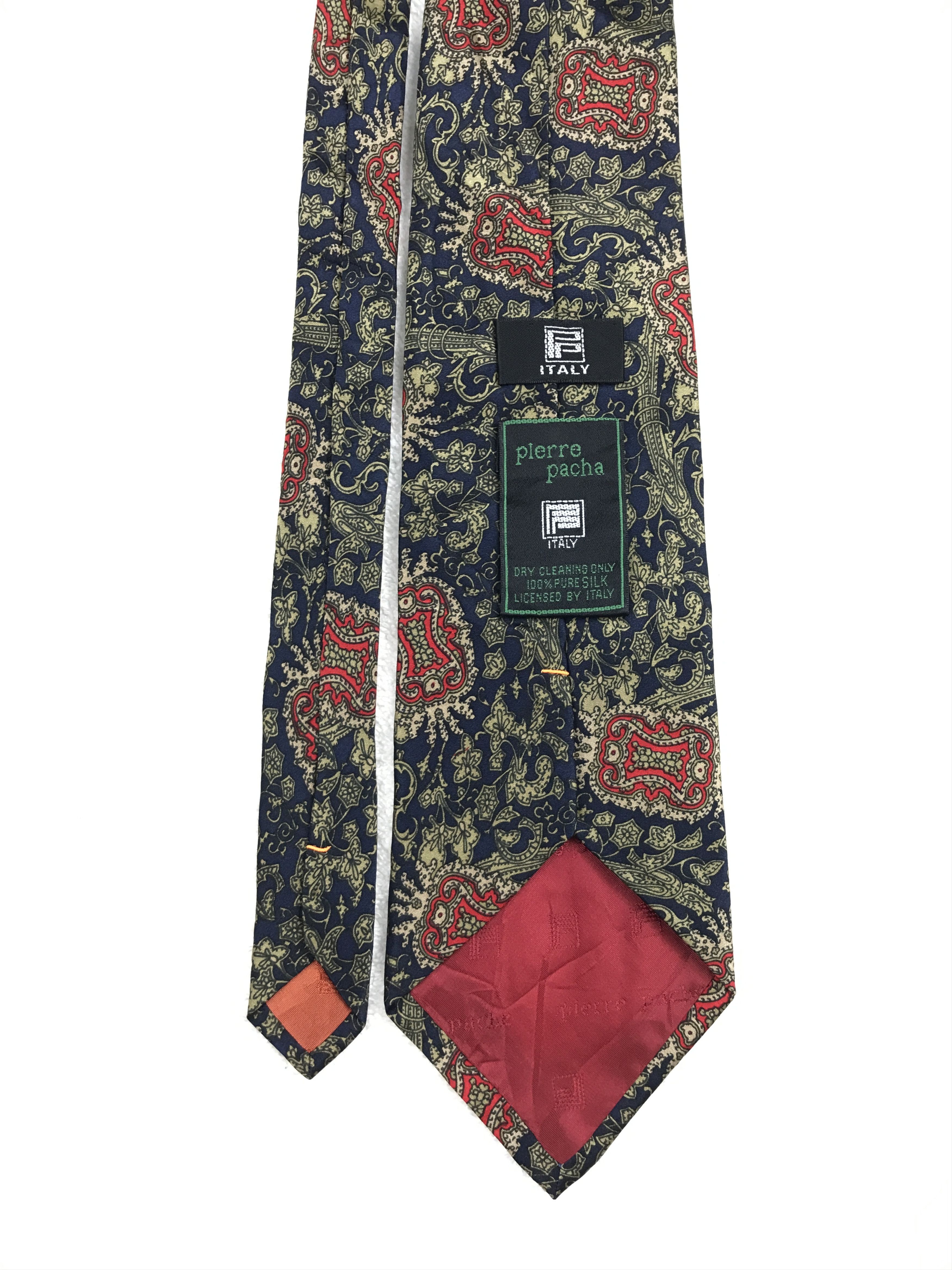 Designer × Vintage Vintage Pierre Pacha Necktie Size ONE SIZE - 4 Thumbnail