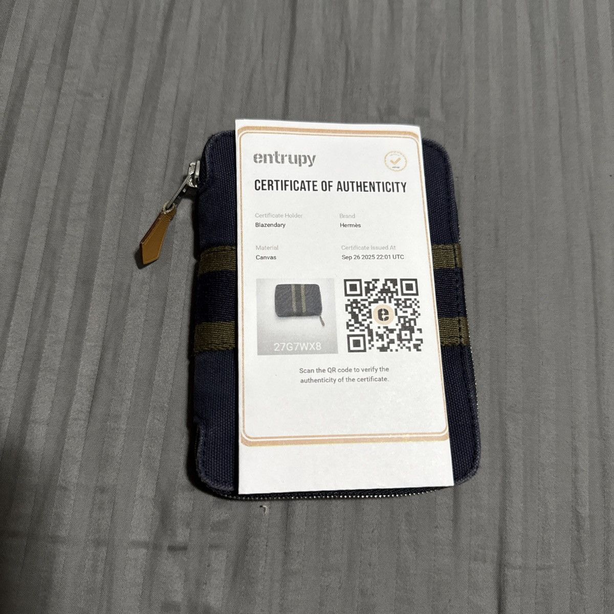 Hermes Hermes waller bifold Size ONE SIZE - 2 Thumbnail