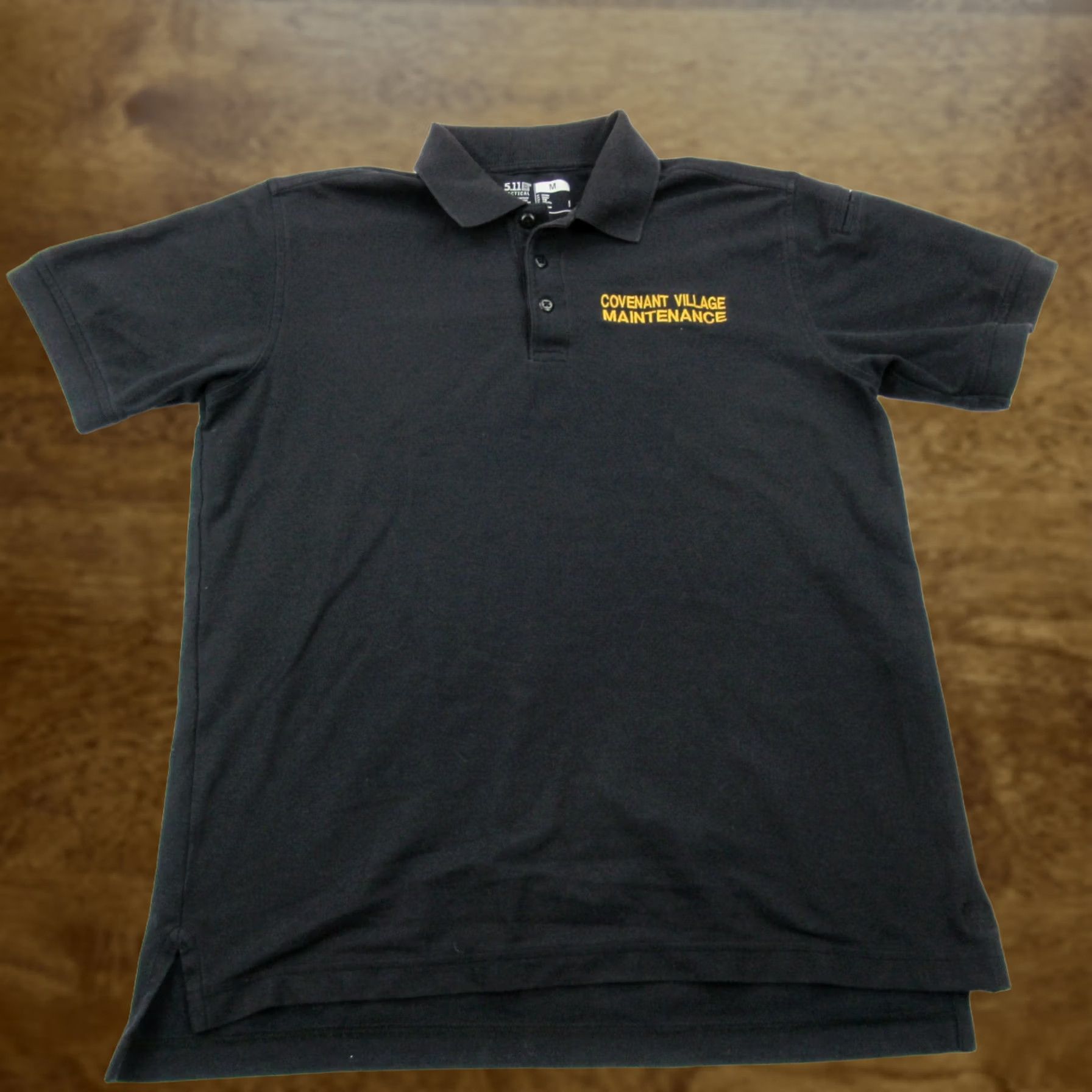 Vintage 5.11 Tactical Polo Shirt Mens M Black Golf Polo Short Sleeve Casual Size US M / EU 48-50 / 2 - 1 Thumbnail