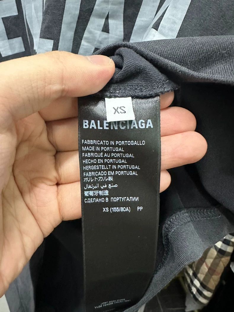 Balenciaga Balenciaga Short-sleeved adhesive tape short-sleeved washi Size US XS / EU 42 / 0 - 7 Thumbnail