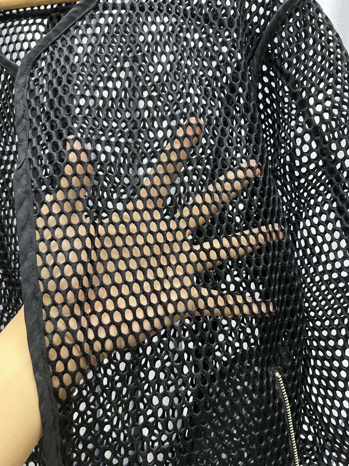 Vintage Korean G Dragon Millruwya Mesh Net Cardigan Jacket Size US M / EU 48-50 / 2 - 5 Thumbnail