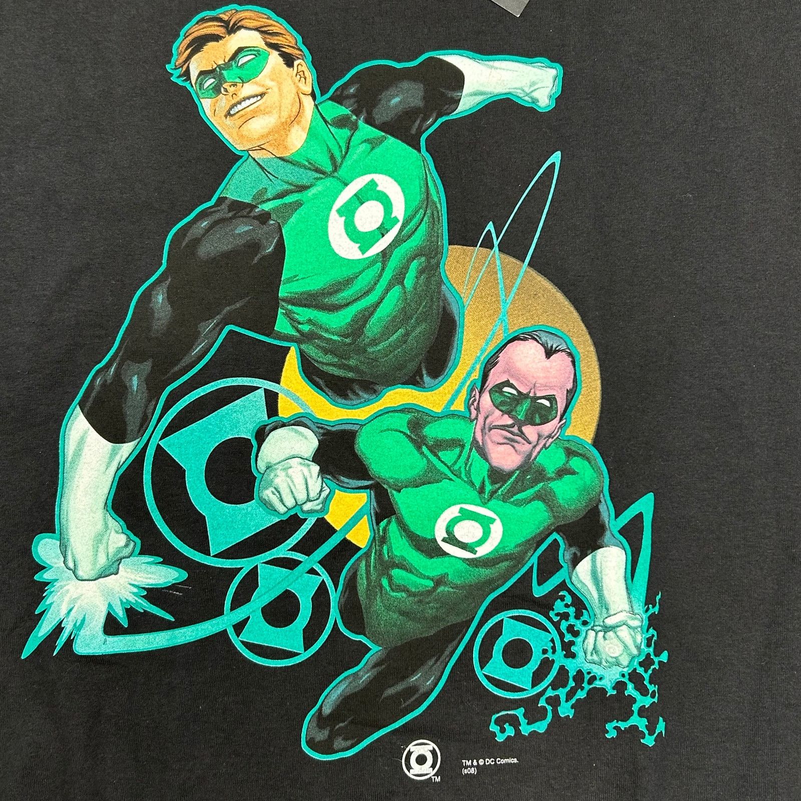 DC Comics 2008 Green Lantern DC Comics Superhero Tee T Shirt Medium Size US M / EU 48-50 / 2 - 2 Thumbnail